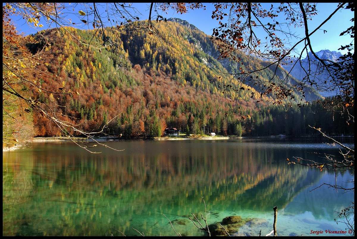 Autunno ai laghi di Fusine
