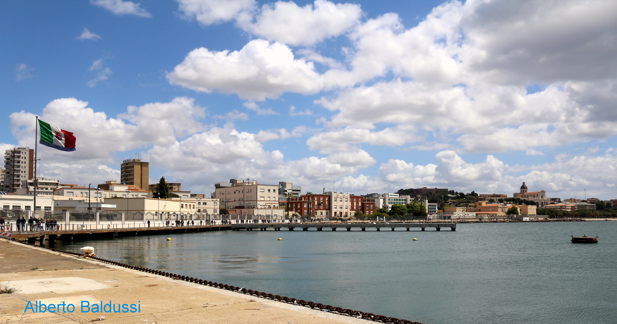 Morning walk in Cagliari