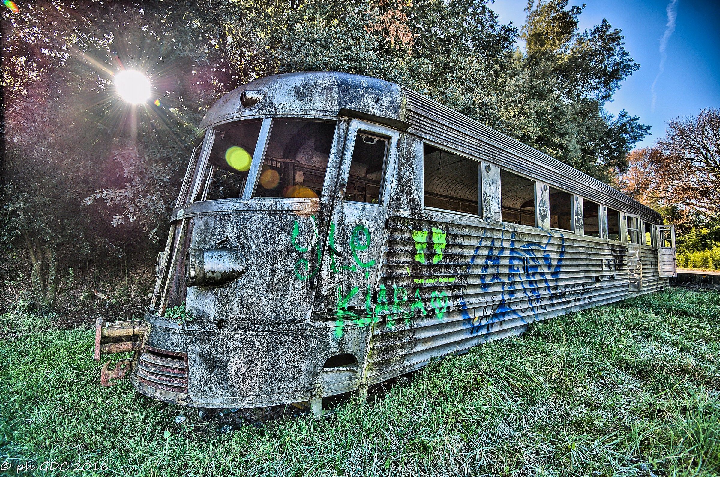 Ancient Littorina FCL railways calabro Lucan