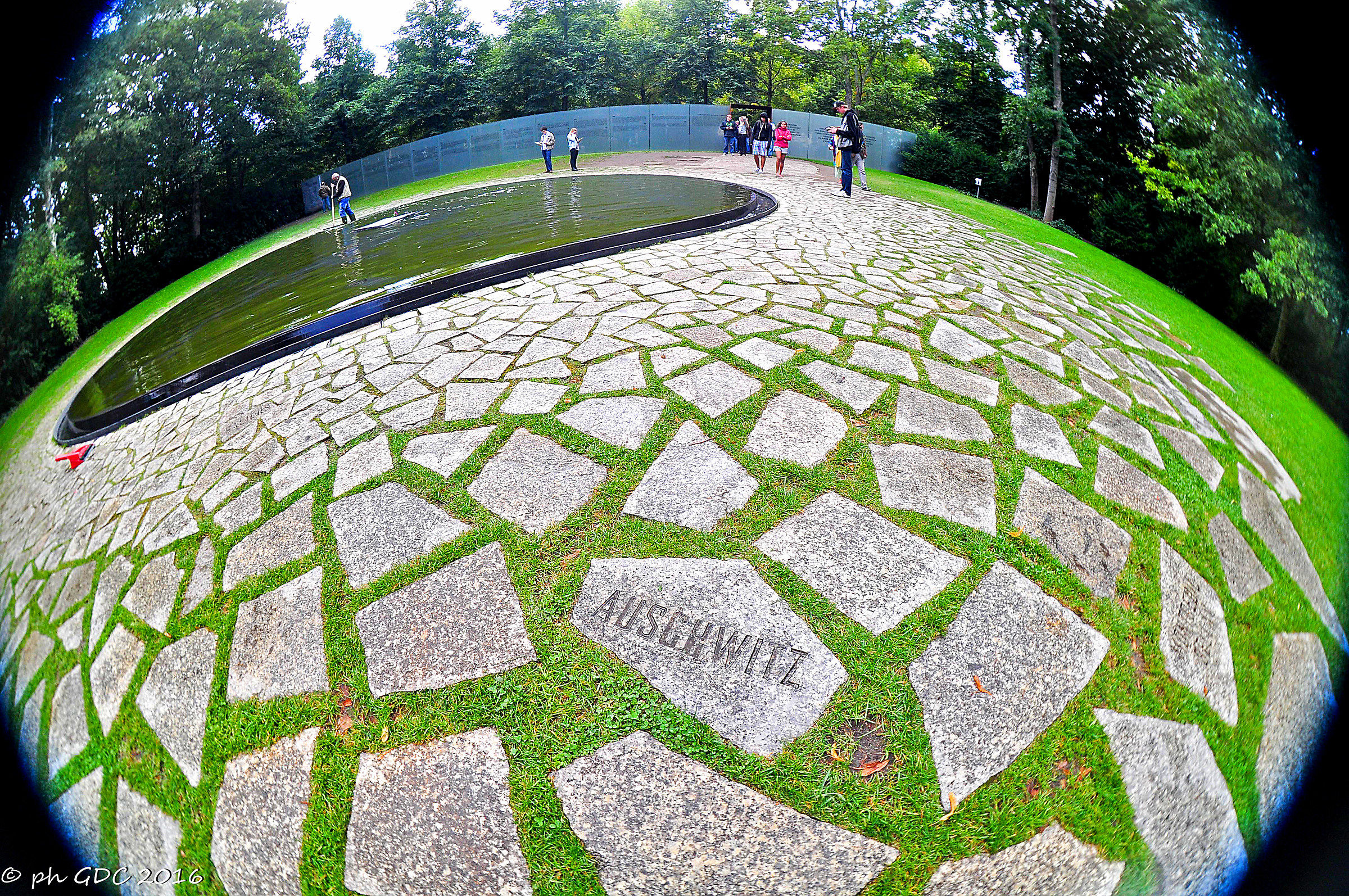 monument to the Roma and Sinti killed by the Nazis in Berlin