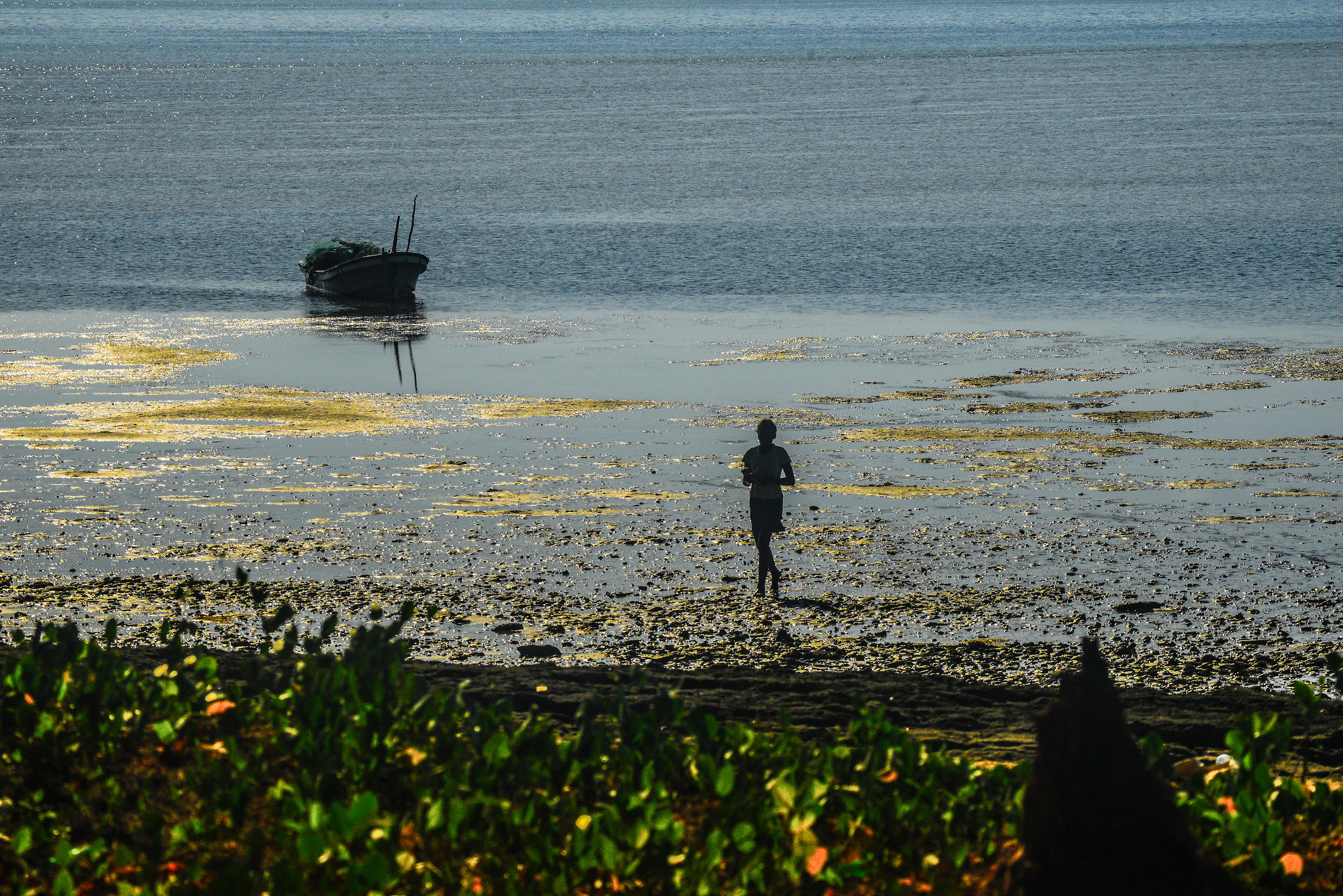 l' uomo e la sua barca