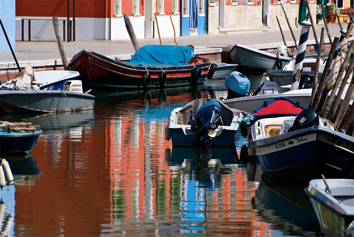 Parcheggiare a Burano
