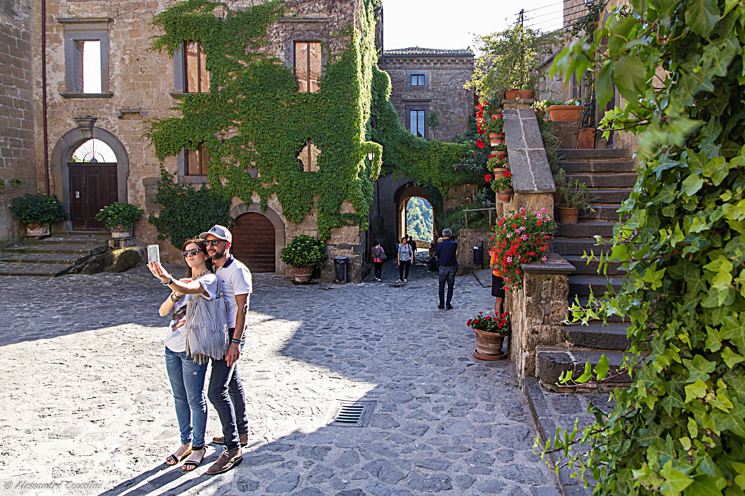Selfie a Civita di Bagnoregio