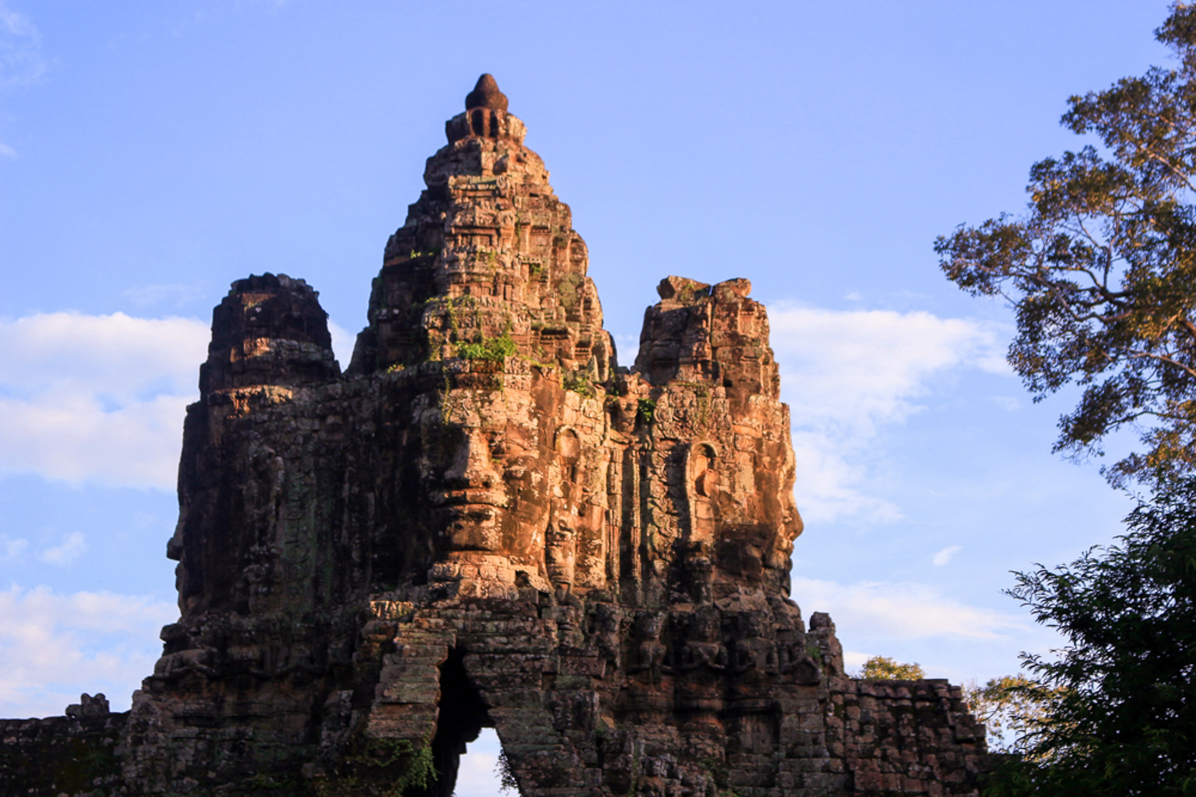 Angkor Thom al tramonto