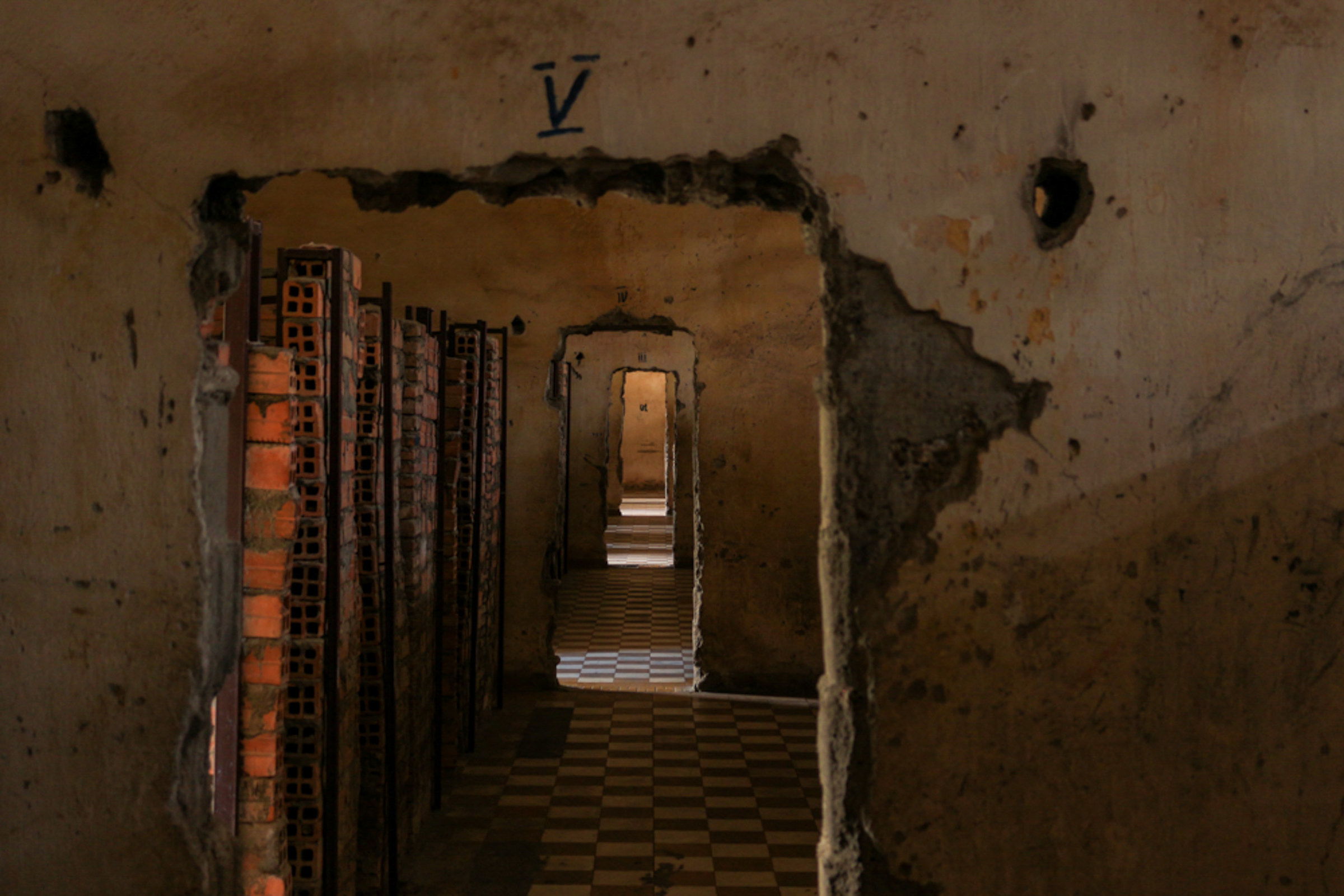 The prison of Tuol Sleng