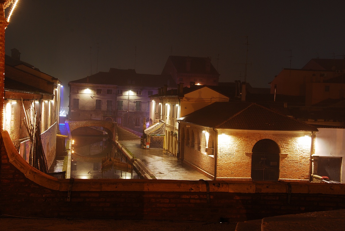 panorama of Comacchio ...