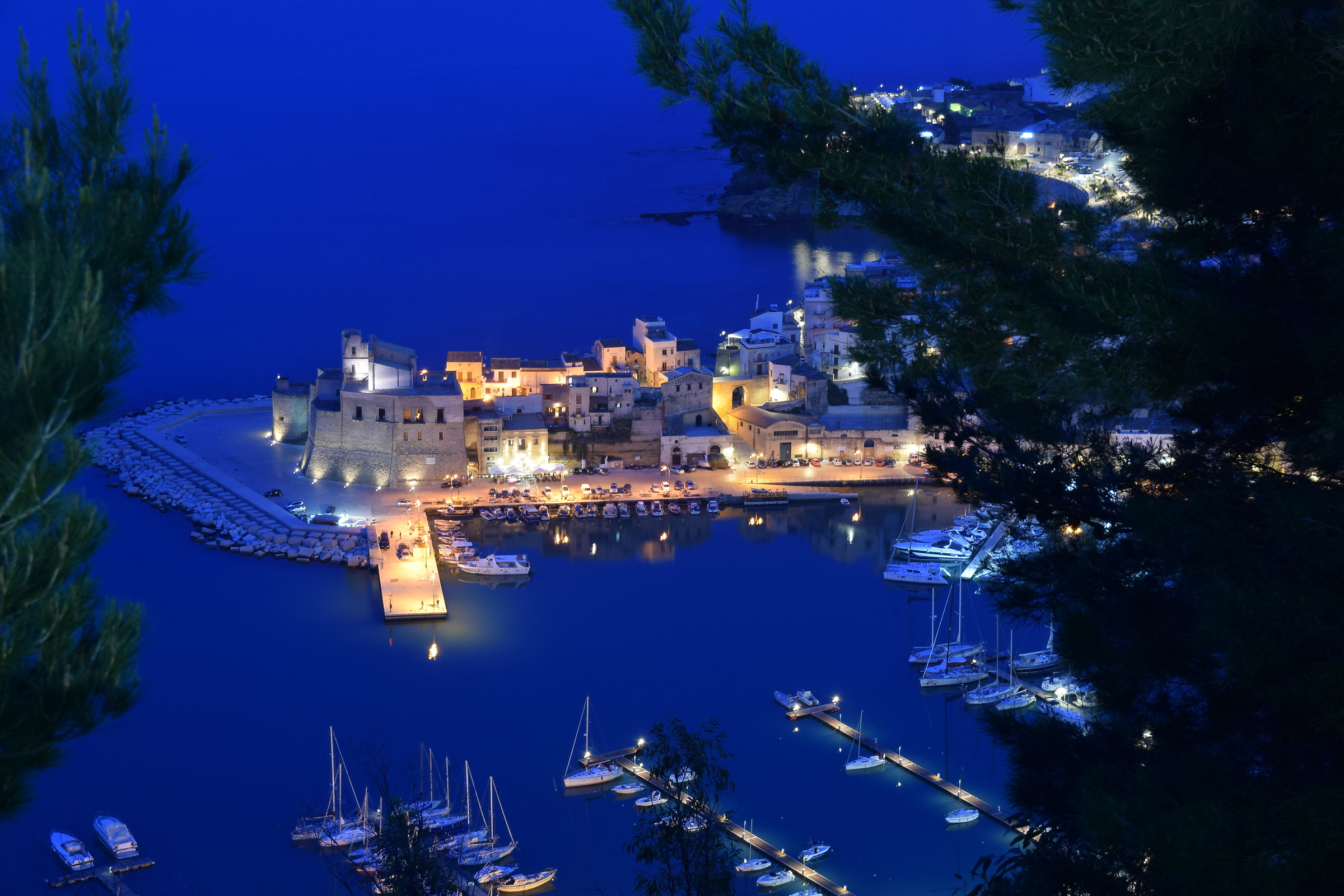 Castellammare del Golfo from the lookout