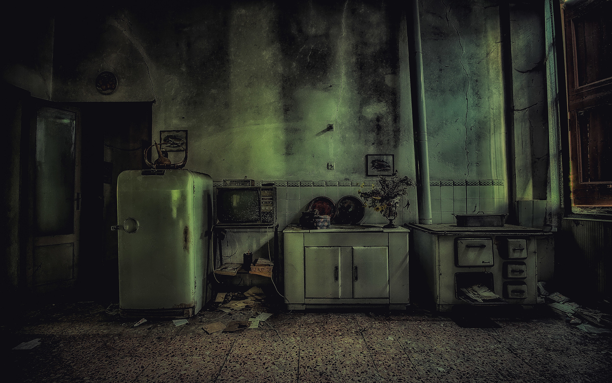 Palazzo delle fragili memorie...angolo del ristoro