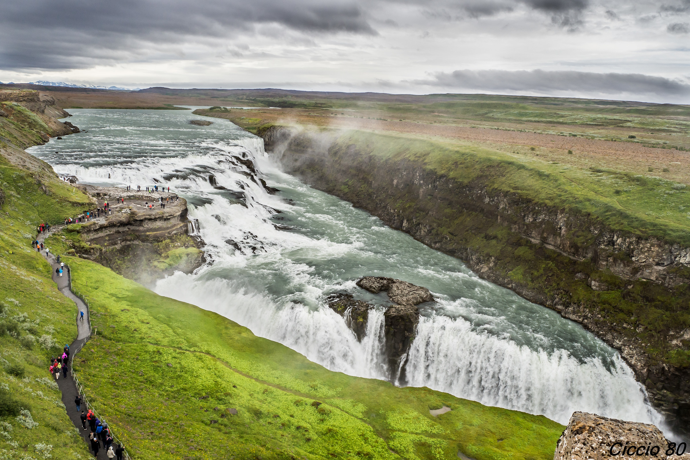 Gullfoss waterfall