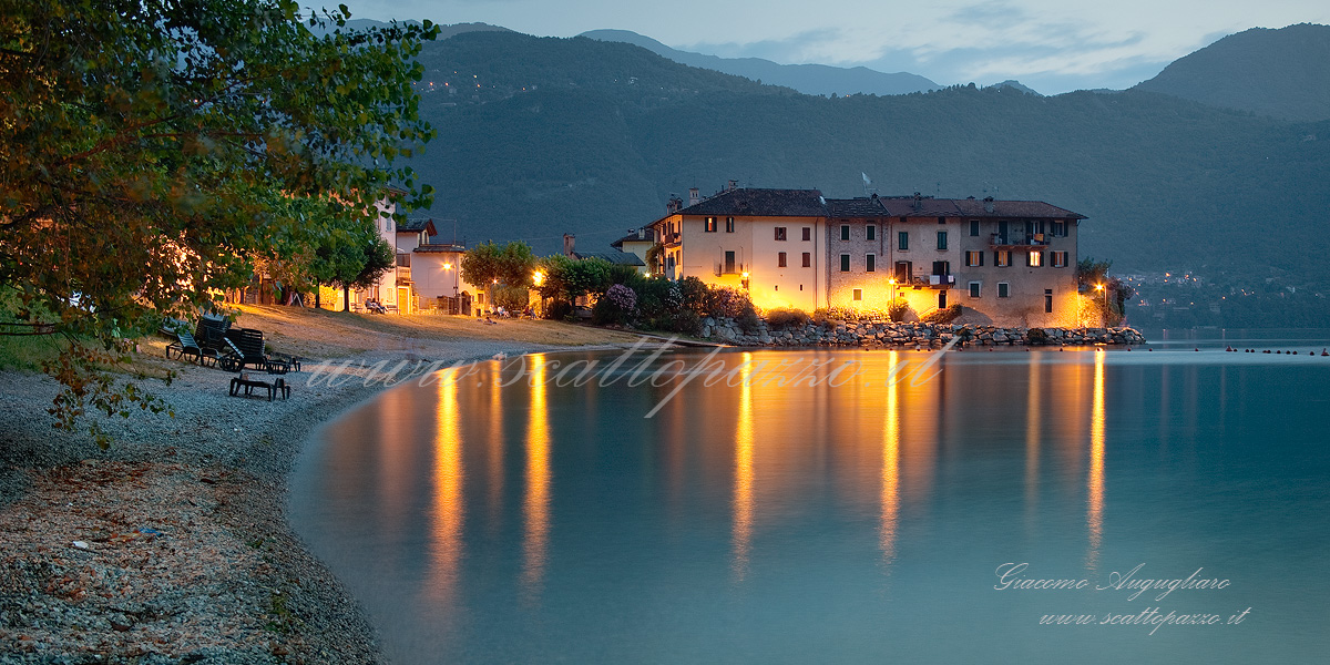 riva bianca di Lierna- Lecco