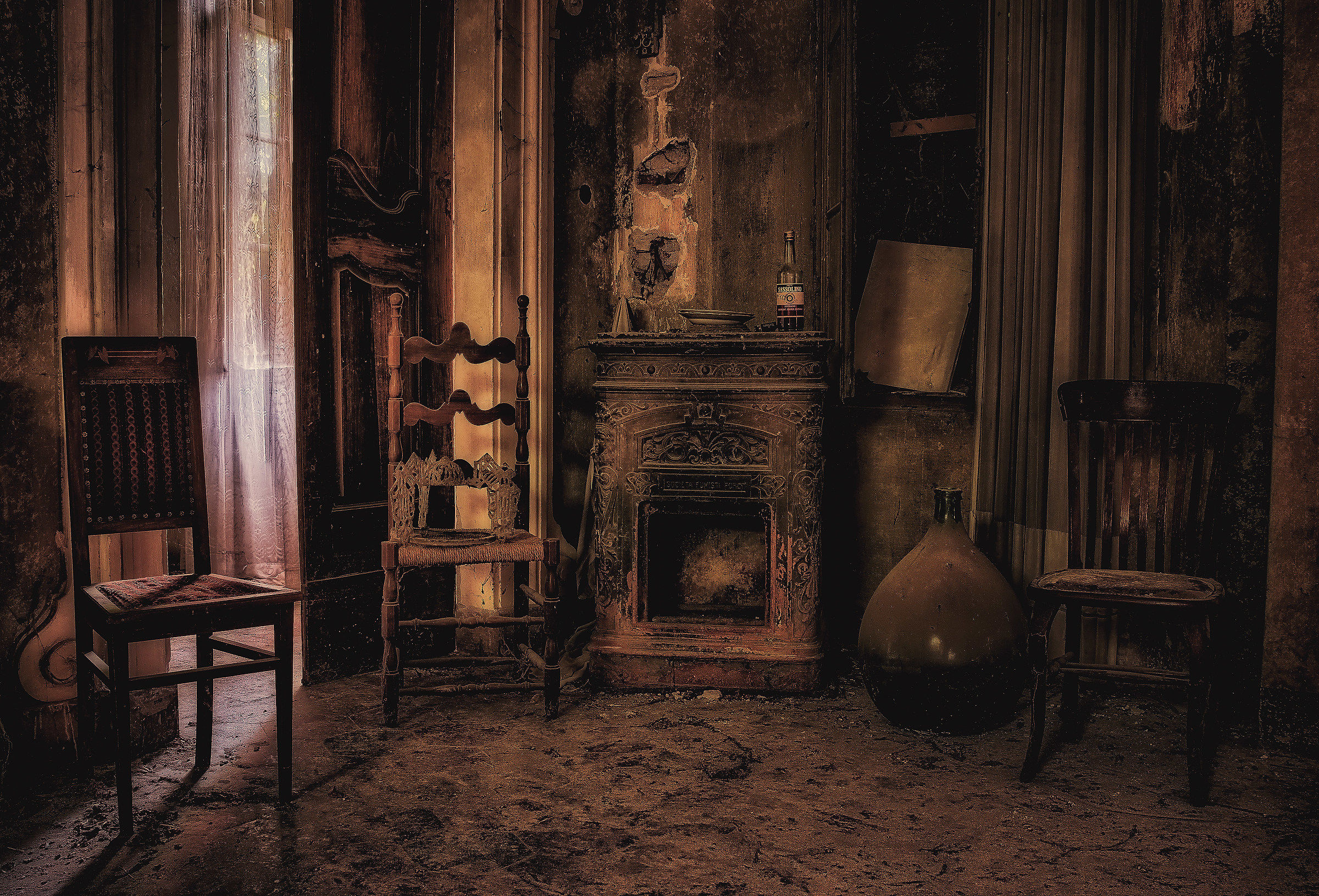 Palazzo delle fragili memorie, tutti intorno alla stufa