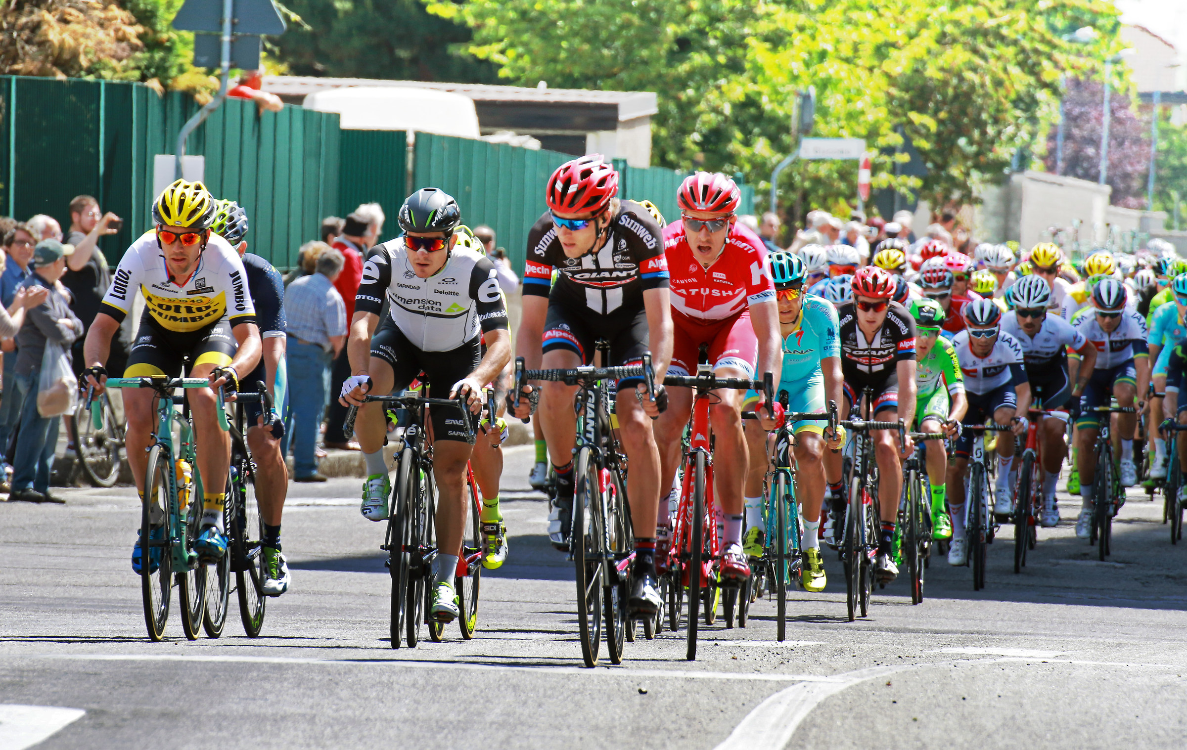 Giro of Italy 2016 in Bollate.