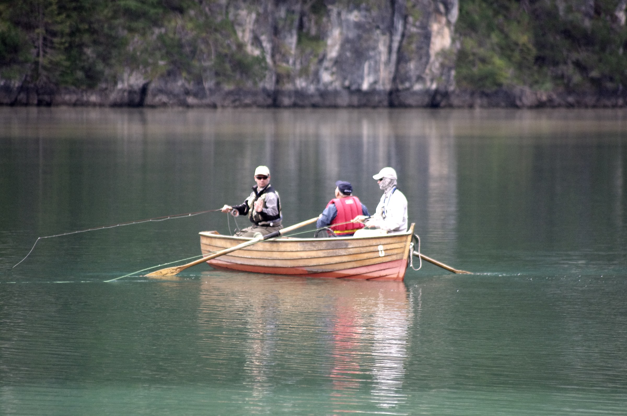 A dialoguing fishing