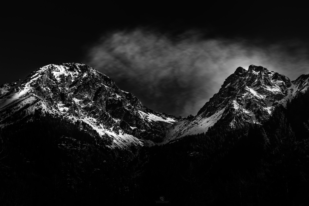 Monochromatic Mountains