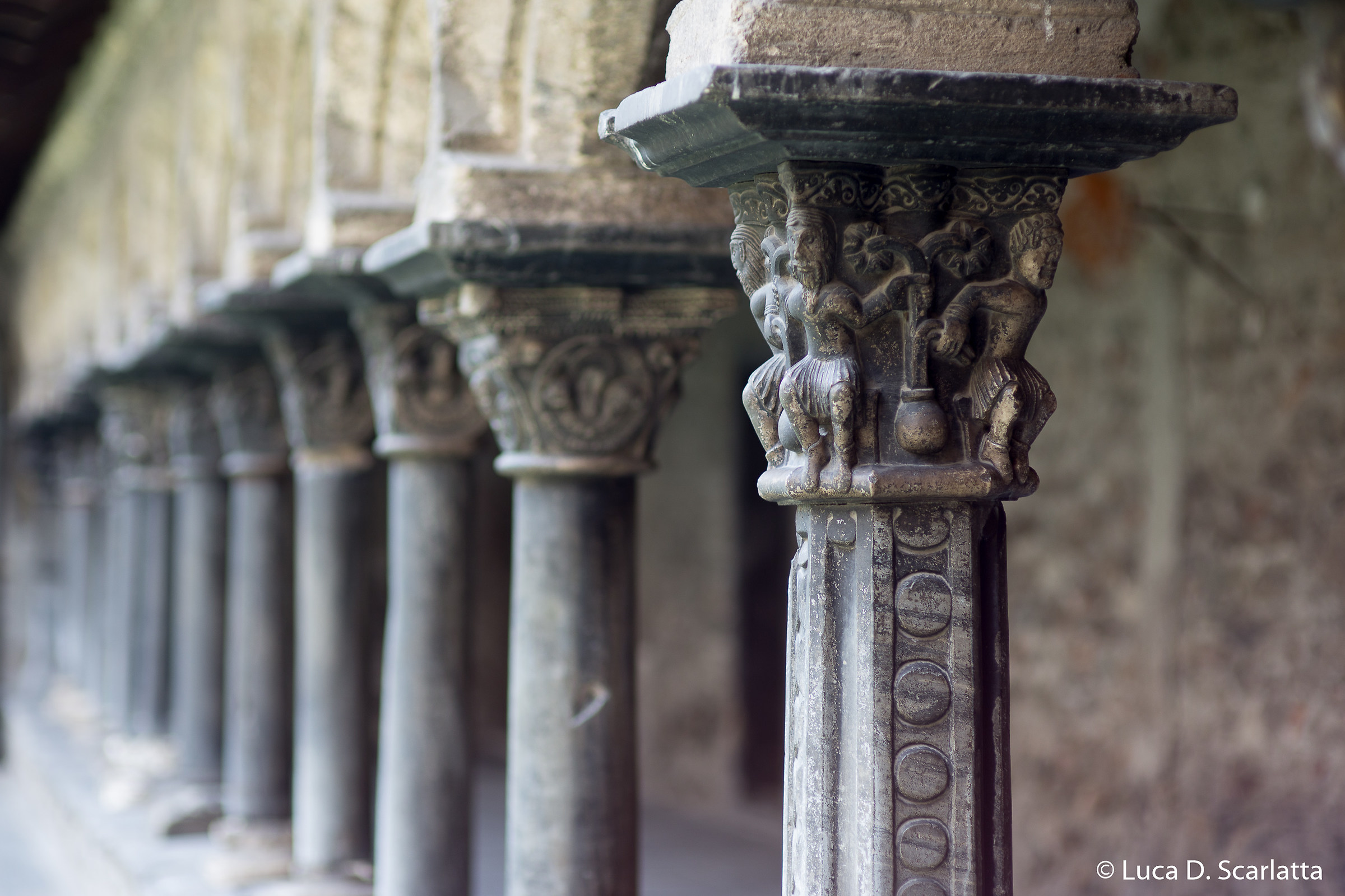 Cloister of the Collegiate Sant Orso