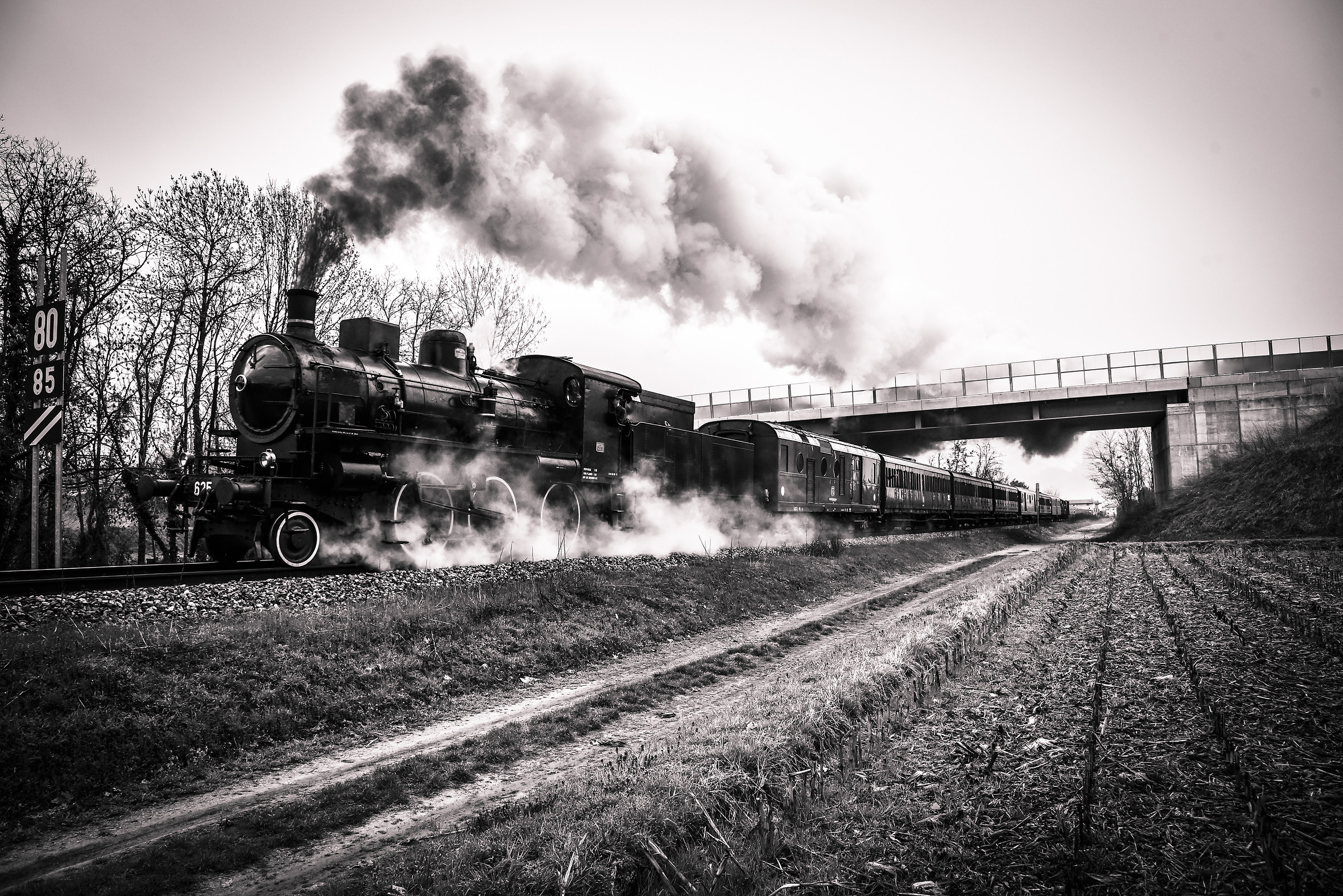 train to milan-varallo steam