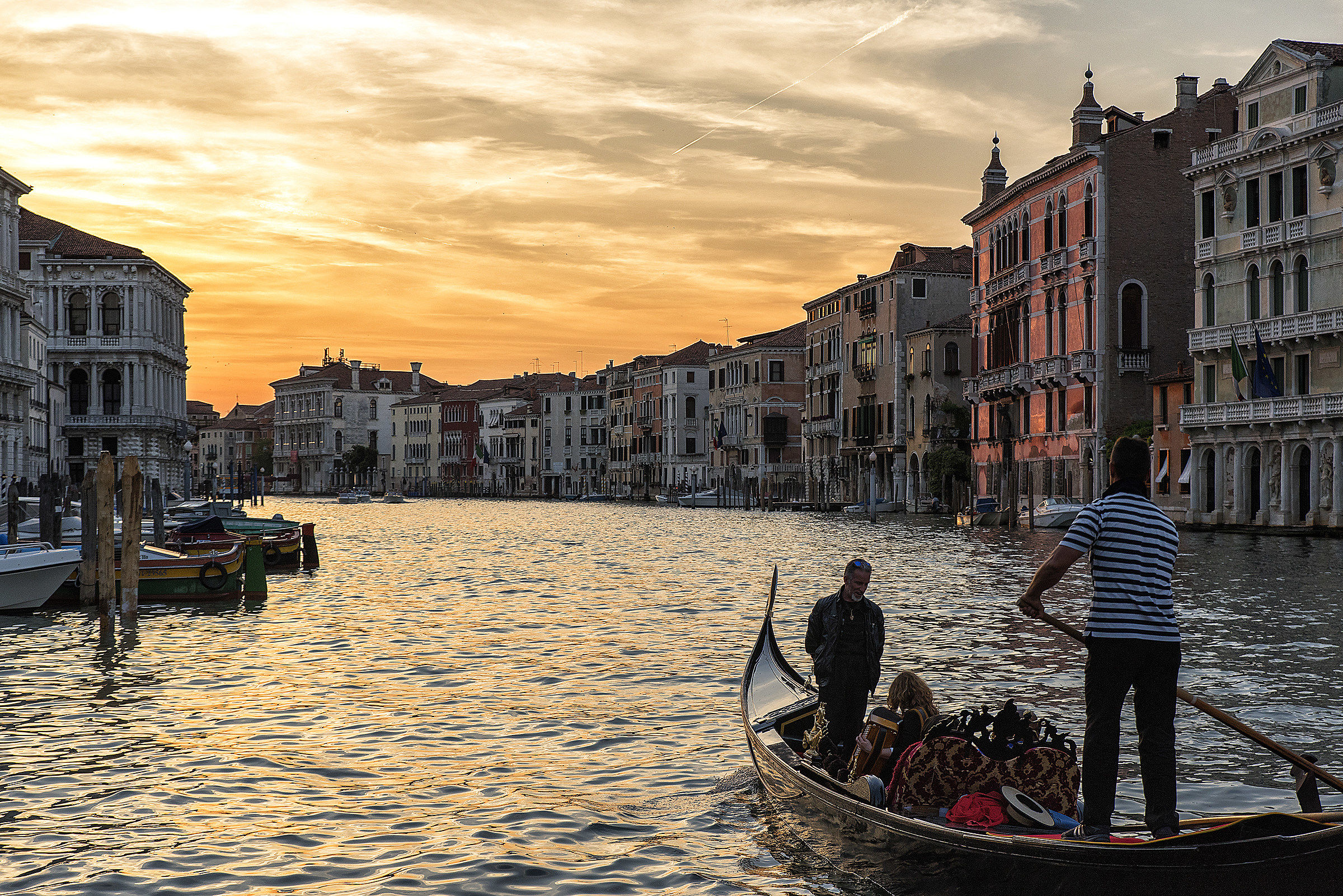 Sunset on the Grand Canal