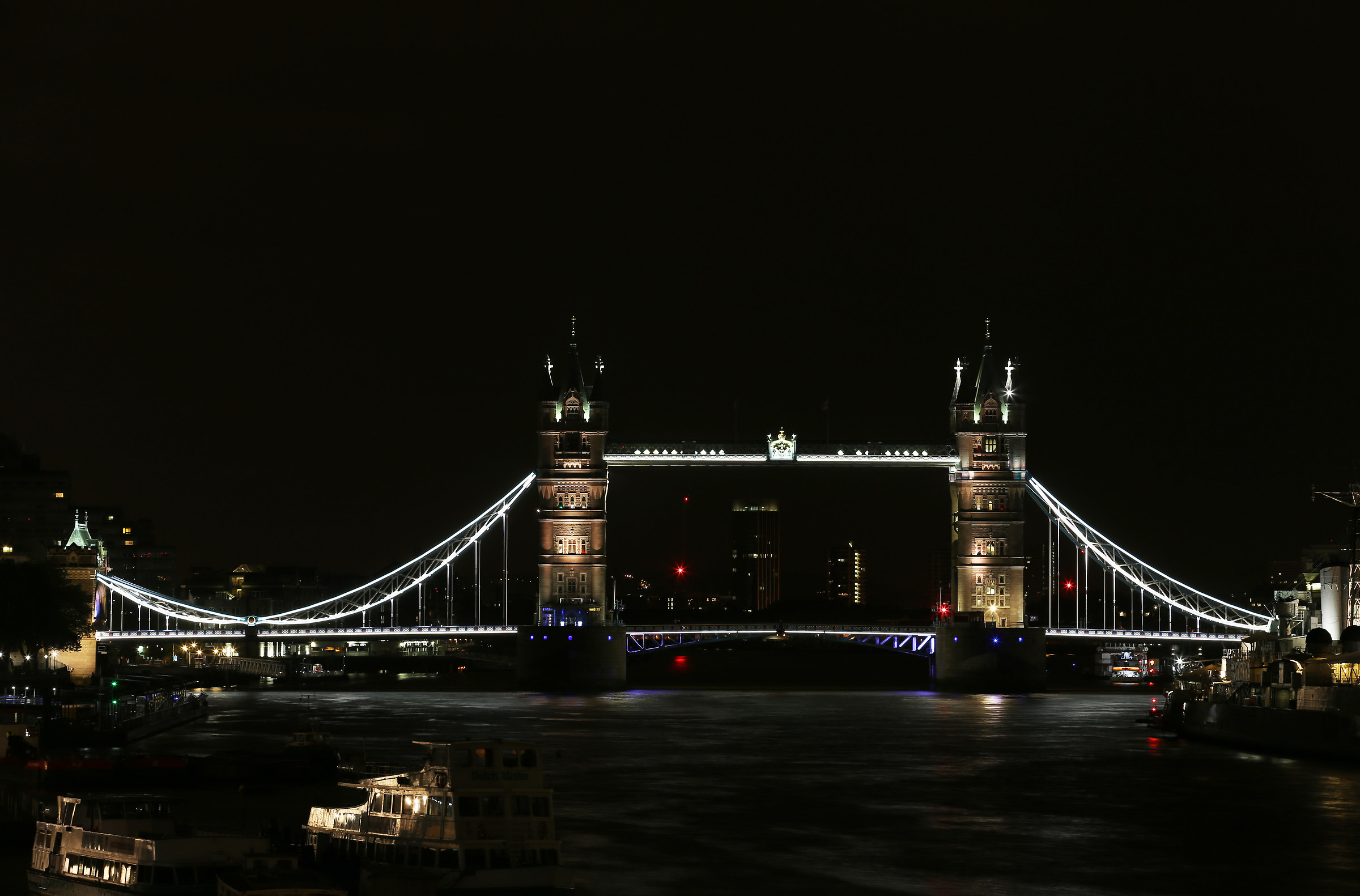A classic of London: the Tower Bridge