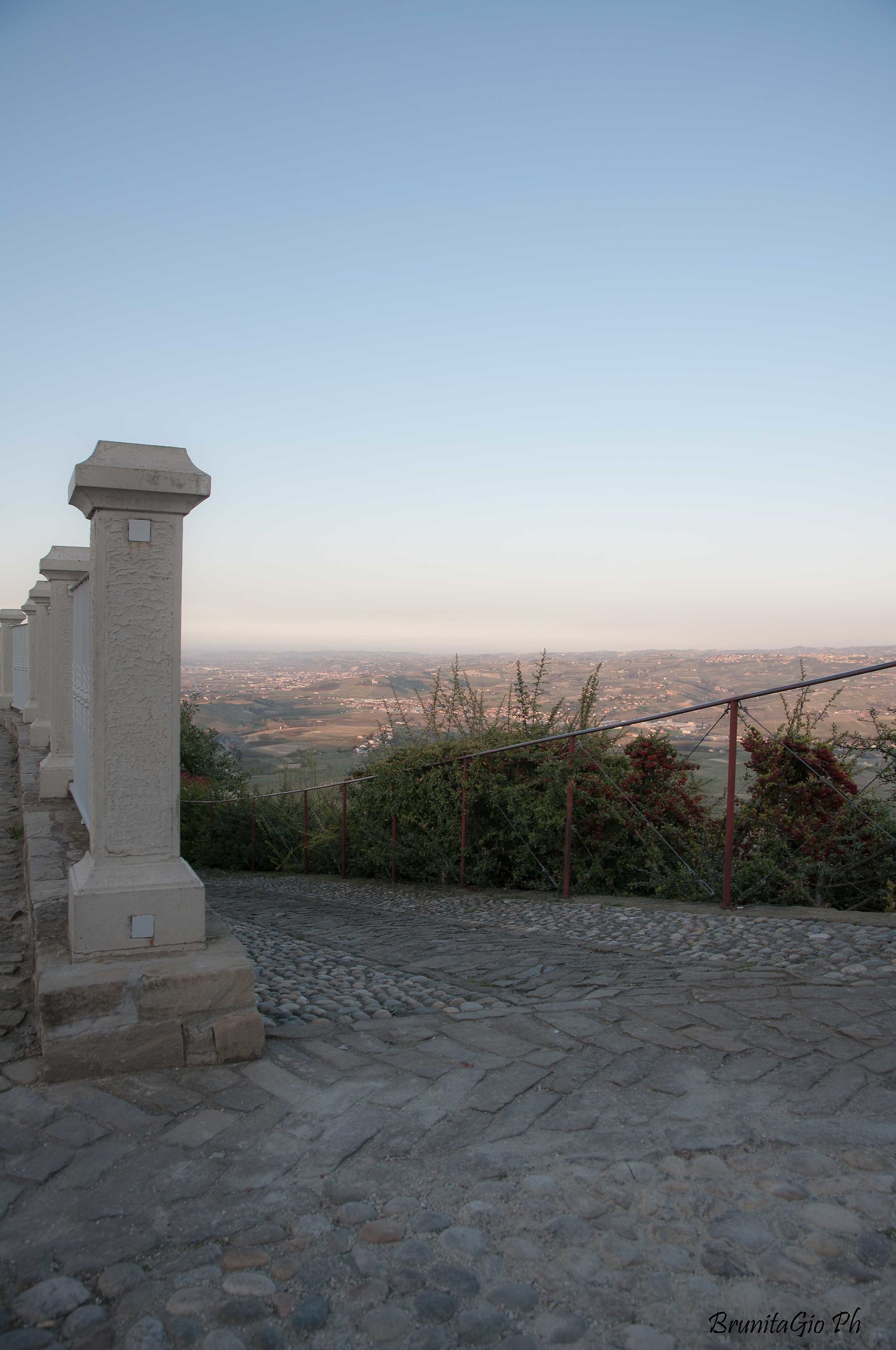 La Morra view from the belfry
