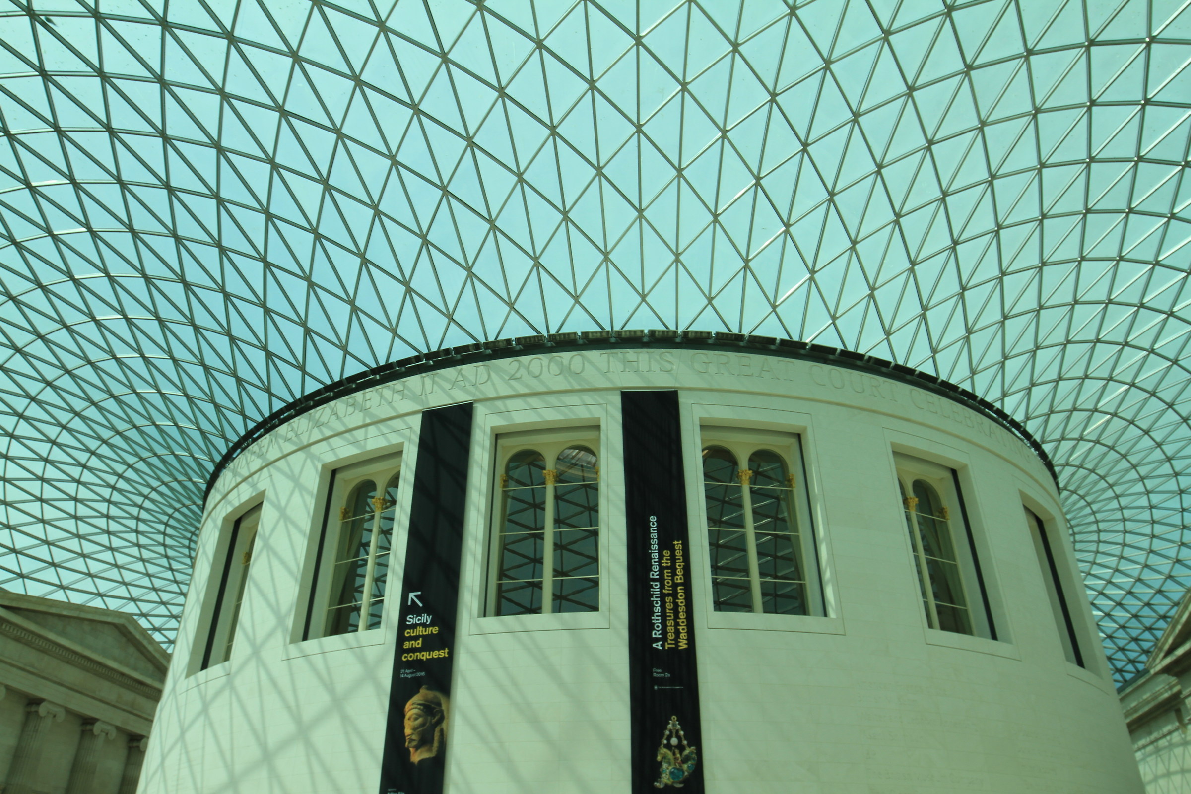 The British Museum - Great Court - Vista complessiva