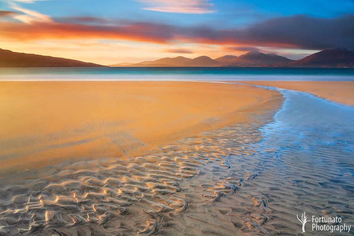 Cartolina dal Paradiso marino - Al tramonto