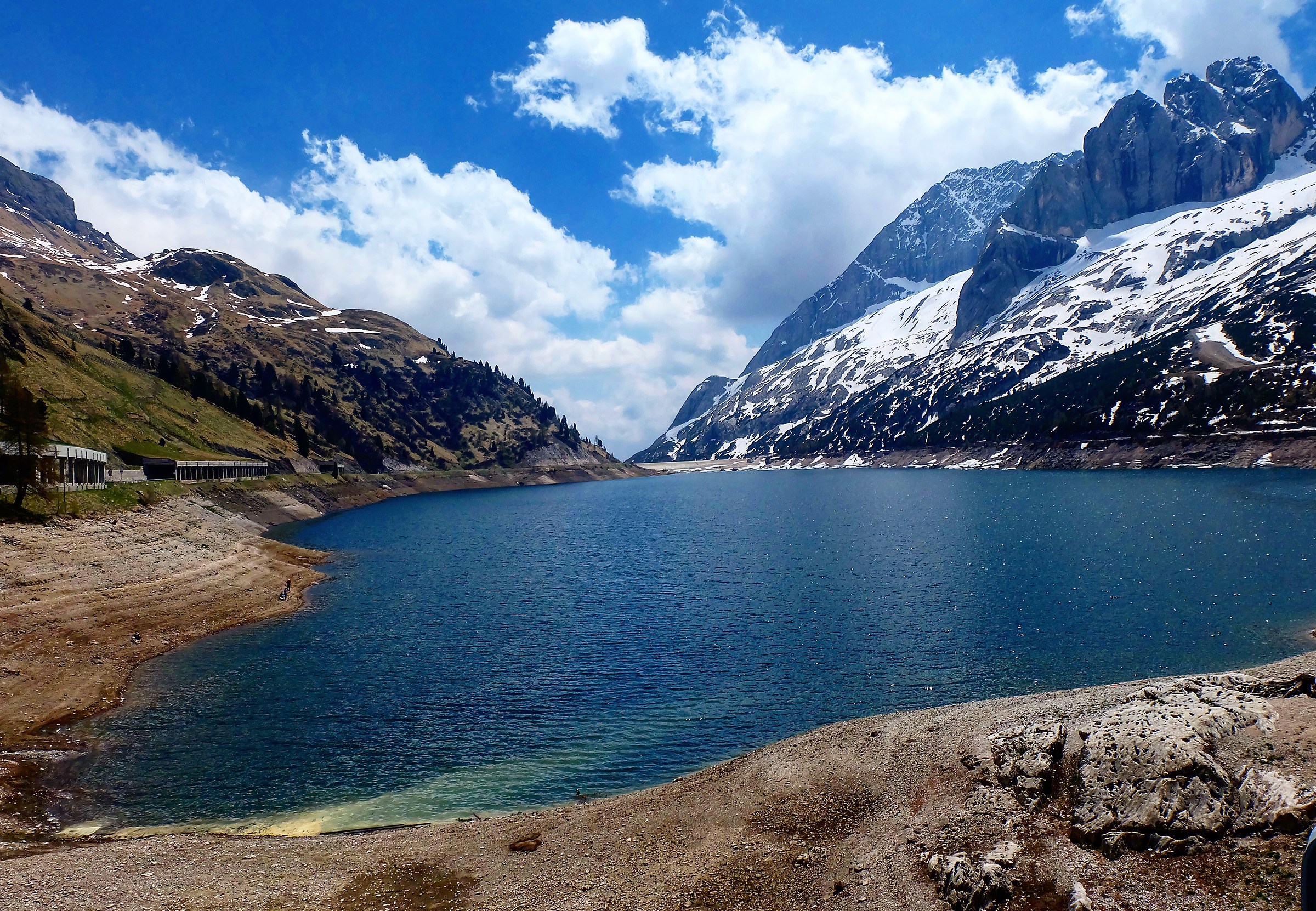 Lake Fedaia - Marmolada