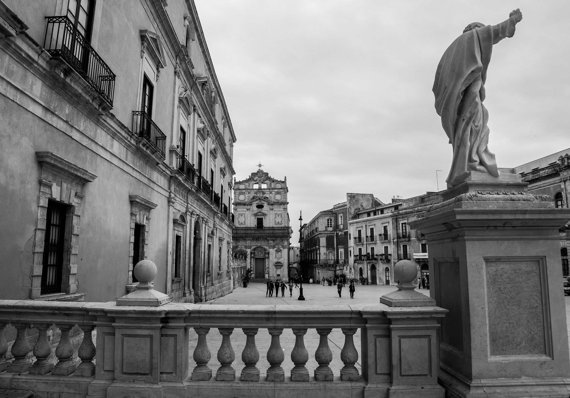 a view on Syracuse, Sicily