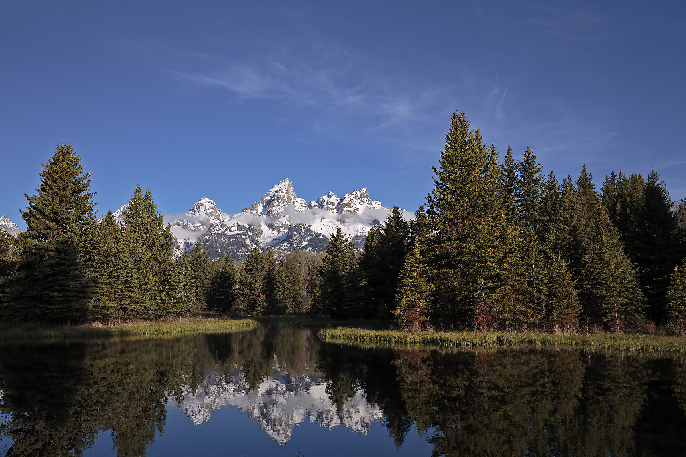 Sunrise on the Teton Range