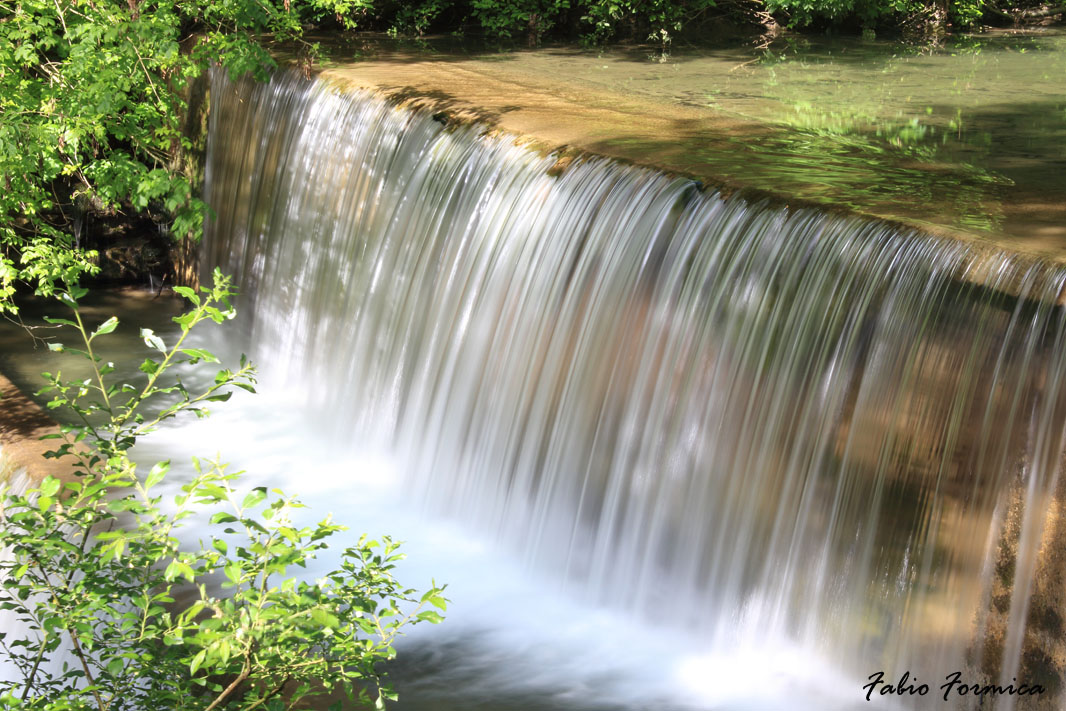 Cascata effetto seta zona San Benedetto in Alpe (Forli)