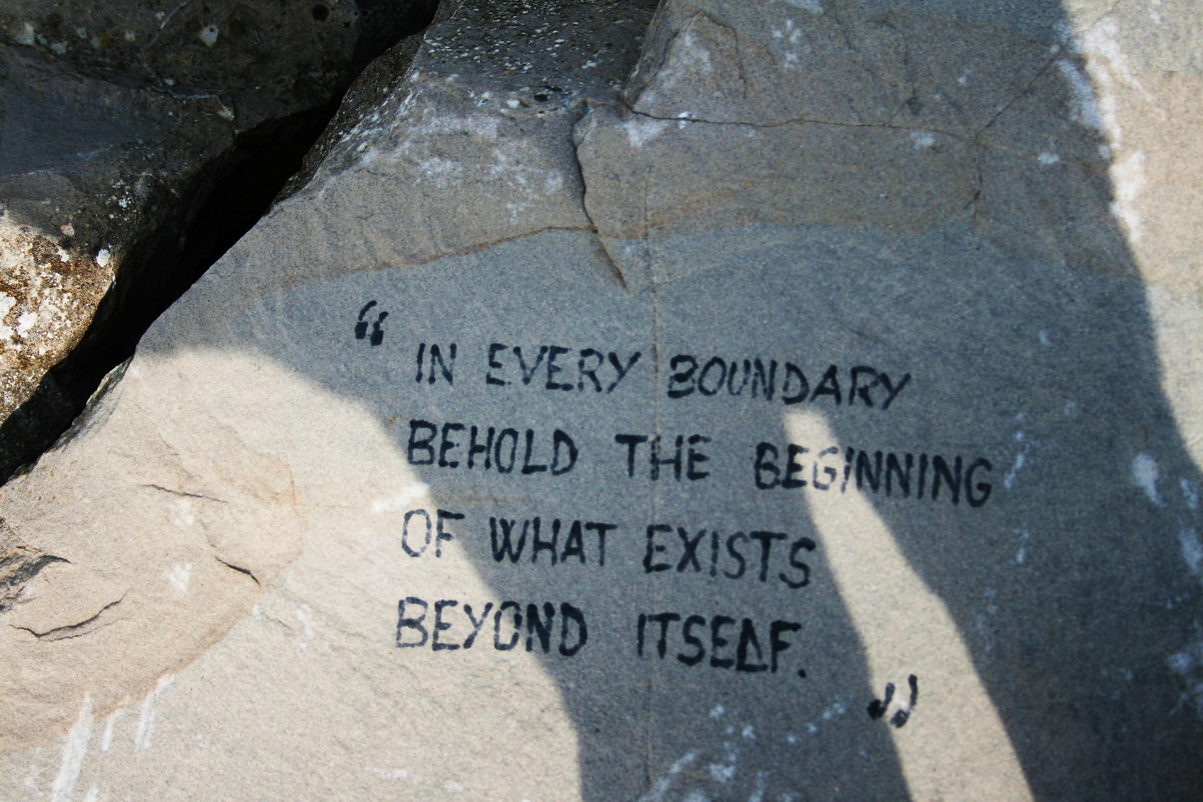 Message on the beach
