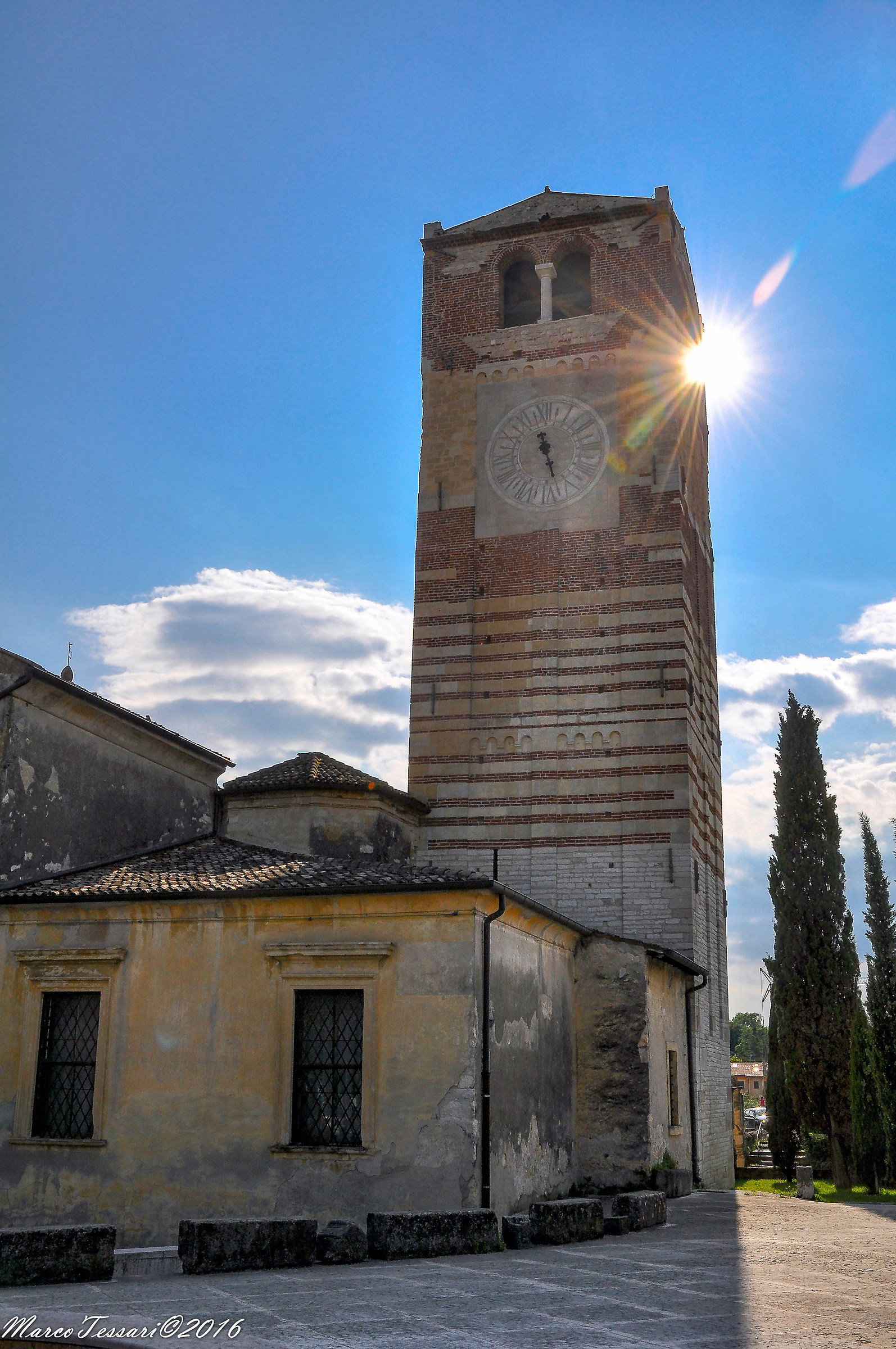 The St. Florian's church in Valpolicella - Verona