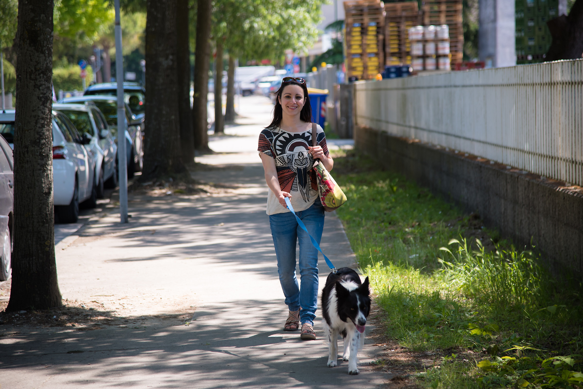 Walking around Lignano