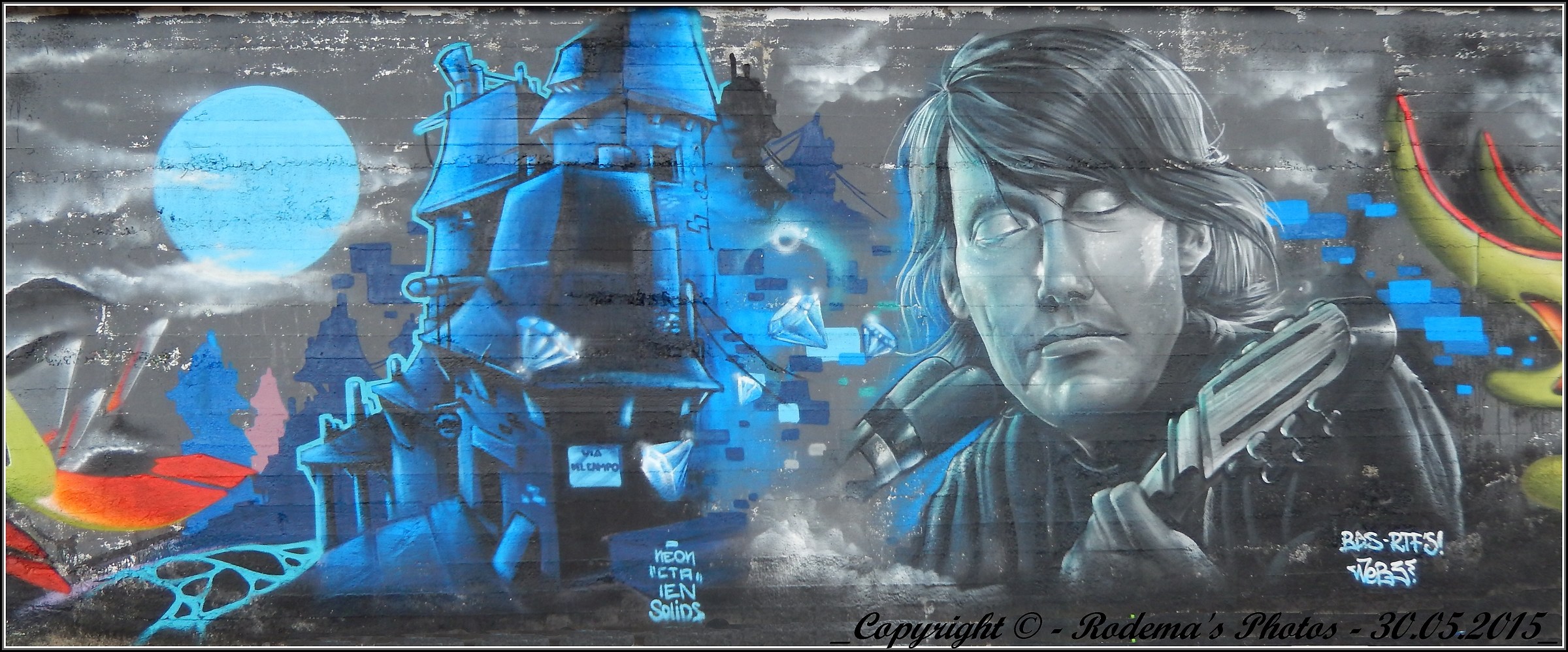 Murale dedicato al grande "Faber"