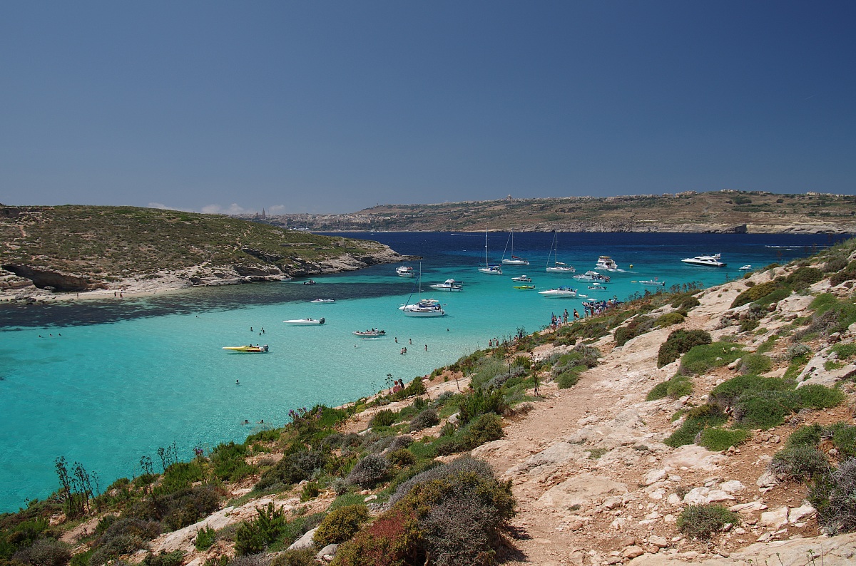 Laguna blu Isola Komino (Malta)