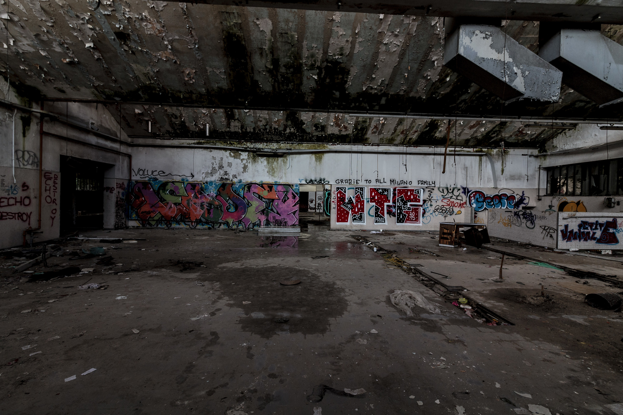 Monbello Asylum Hall canteen