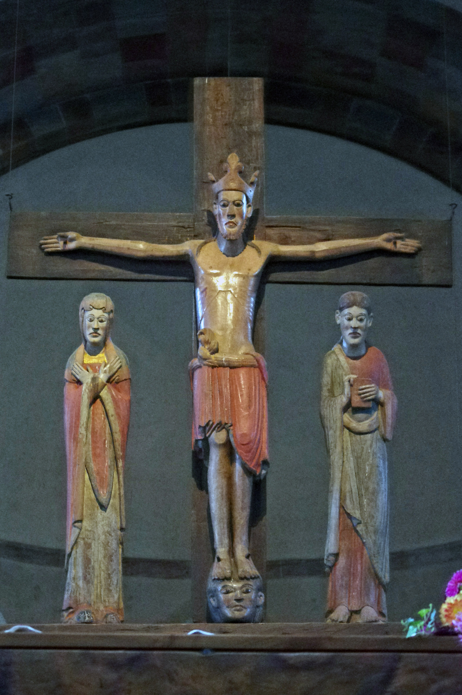 Crucified Collegiate San Candido - BZ - XI century.