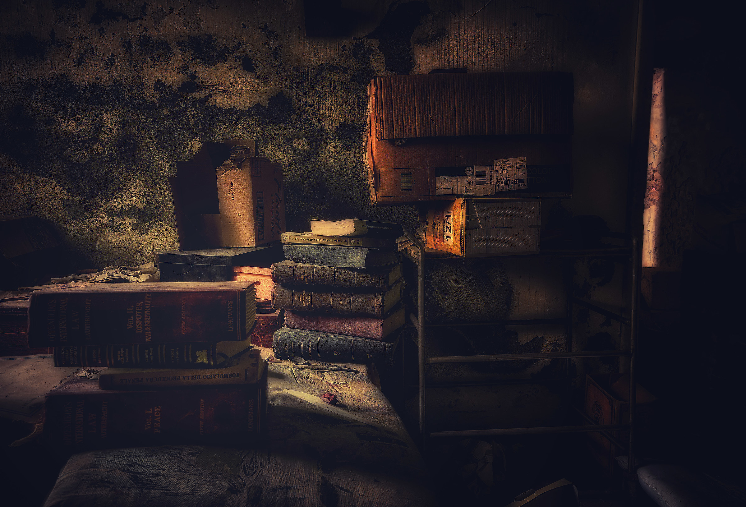 Castello inviolabile...i vecchi libri