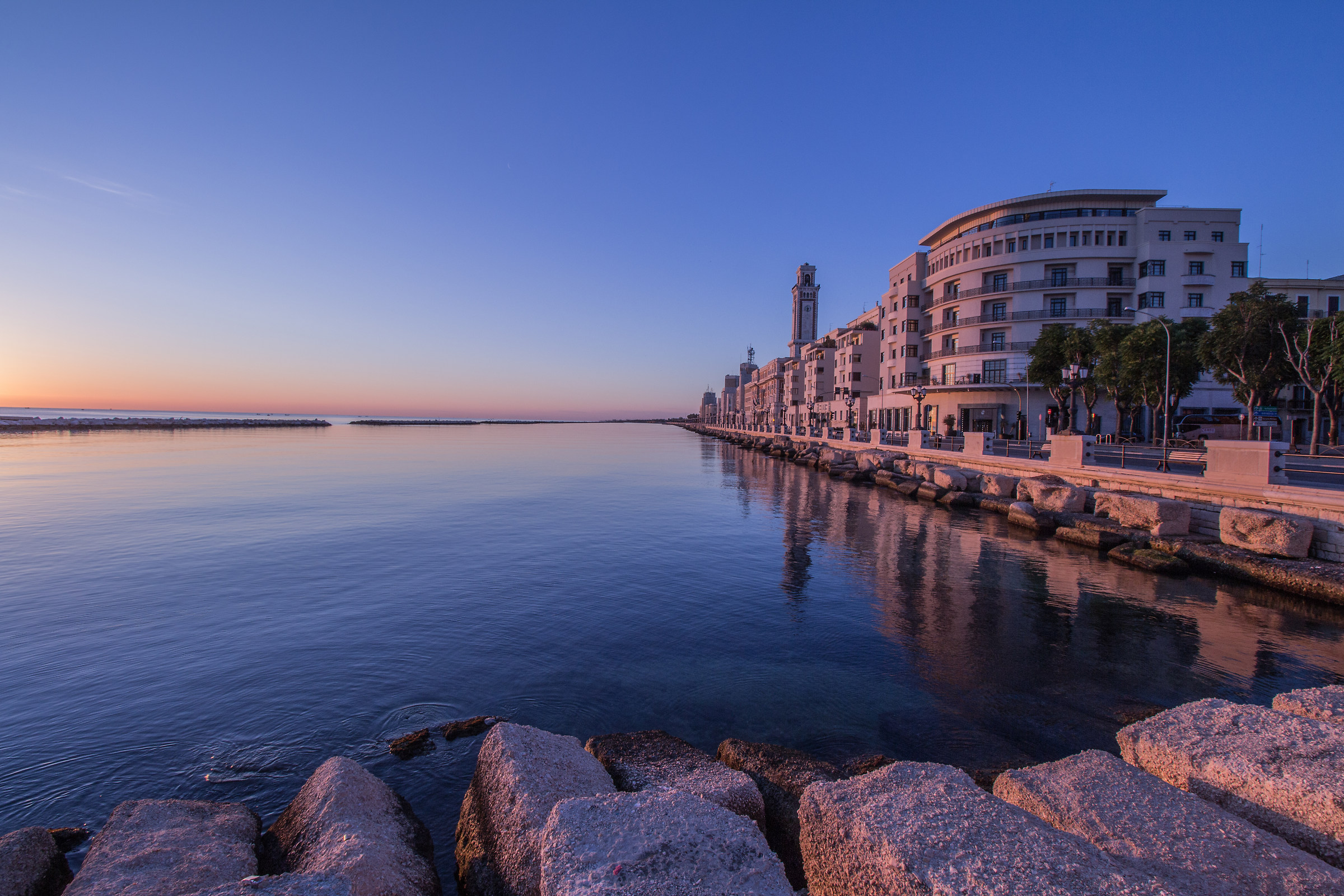 Bari at first light