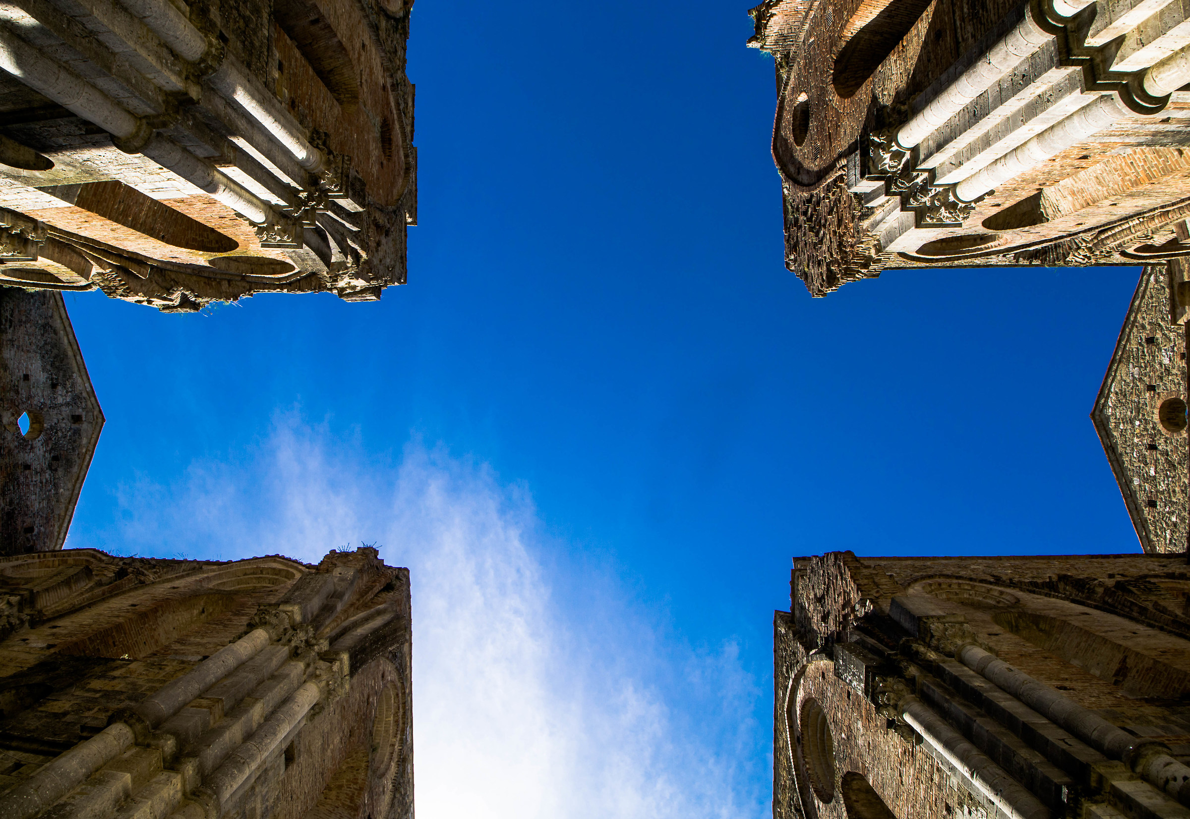 sguardo verso il cielo