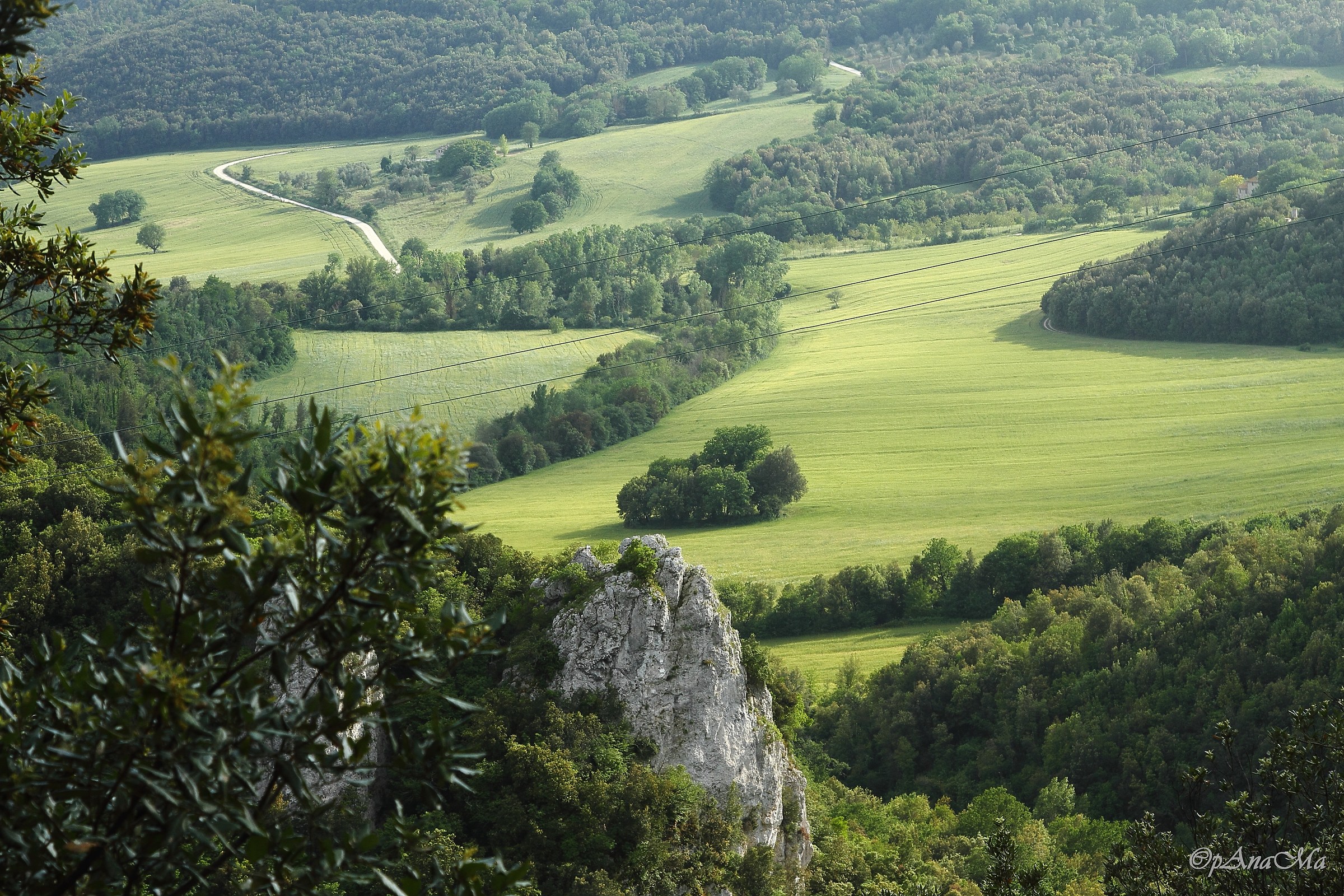 Hills and valleys ...