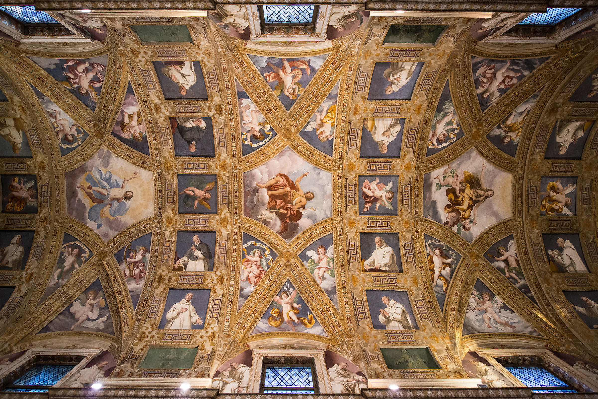 Certosa di Milano - The barrel vault
