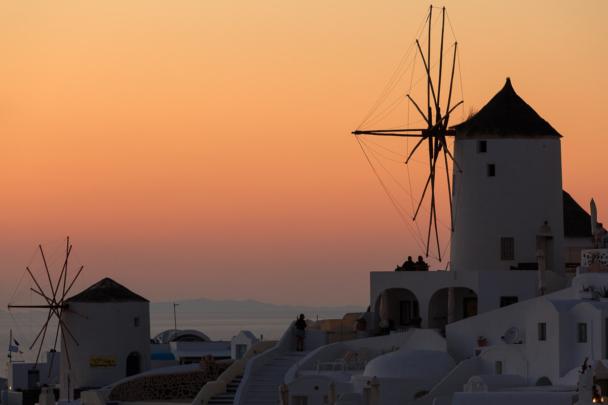 Oia sunset