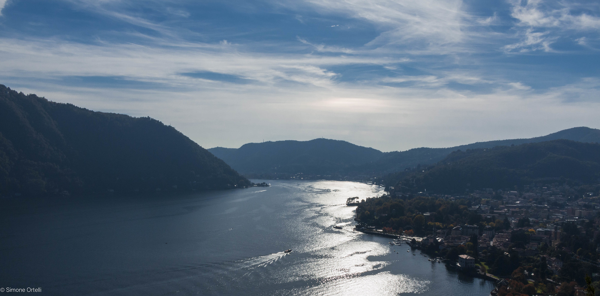 Cernobbio view from above