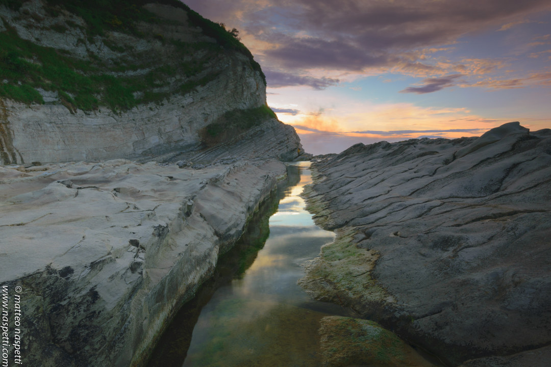 Tramonto alla seggiola del Papa
