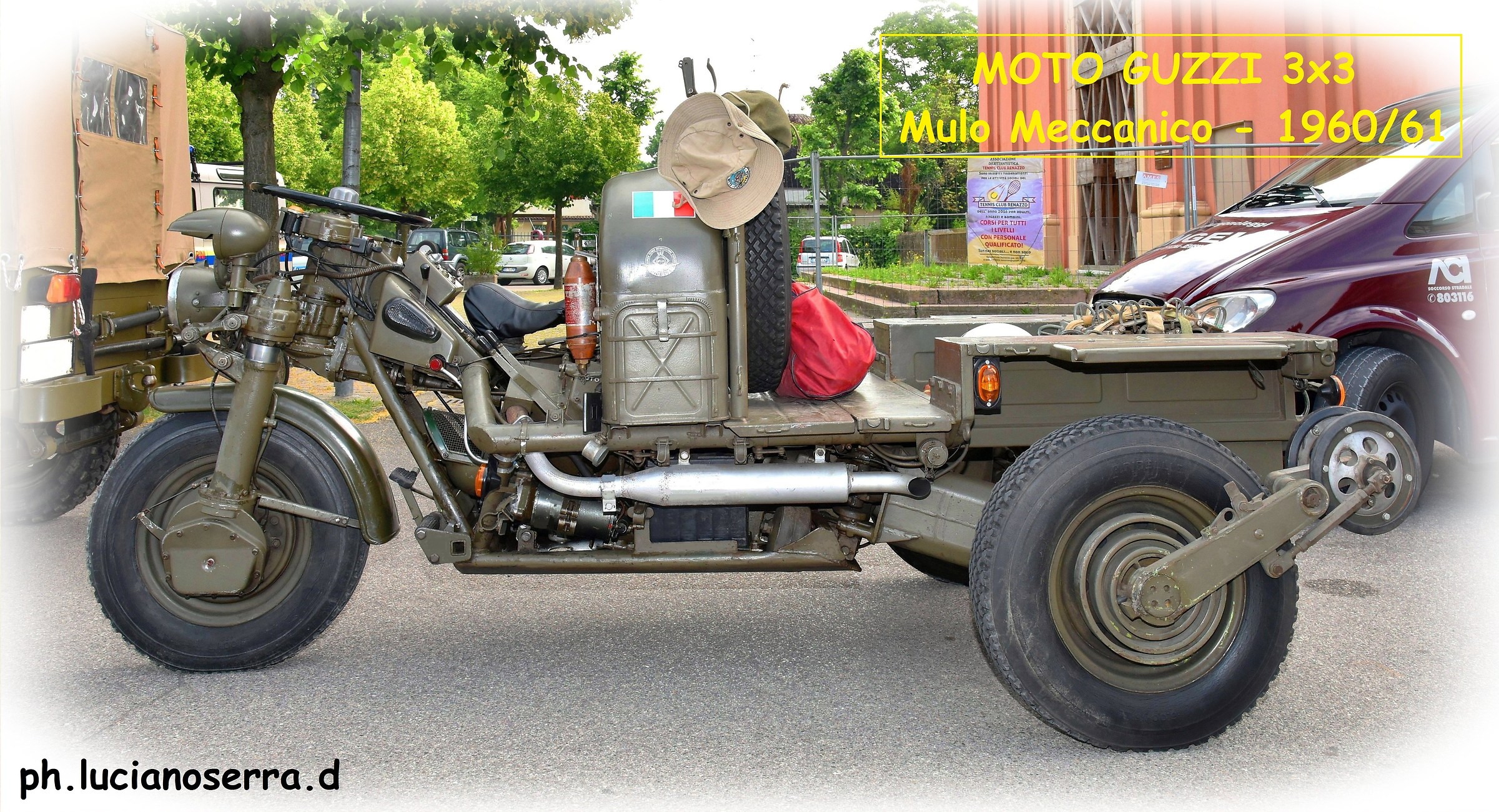 Moto Guzzi 3x3 Mule Engineering - 1960/61