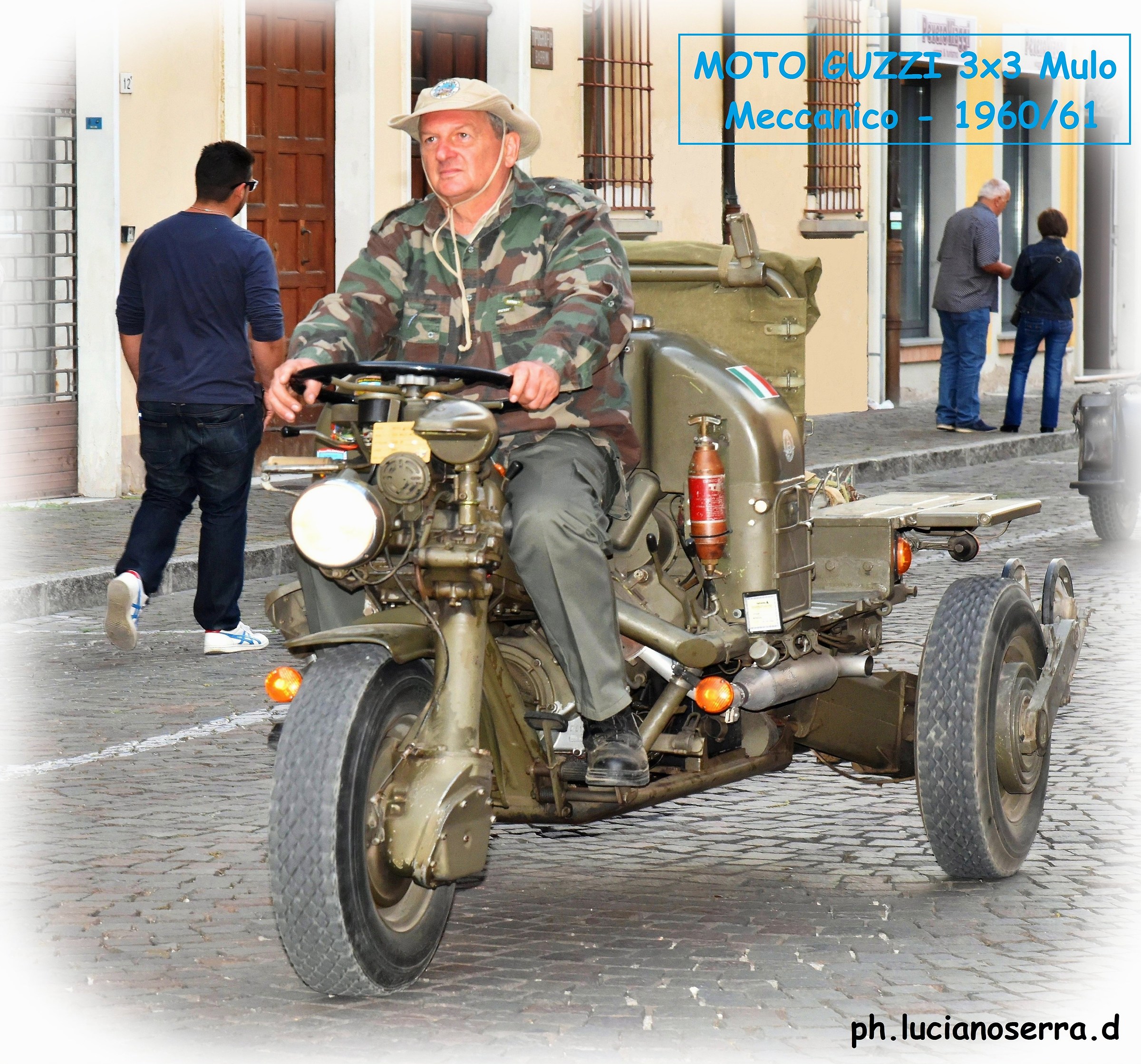 Moto Guzzi 3x3 Mule Engineering - 1960/61