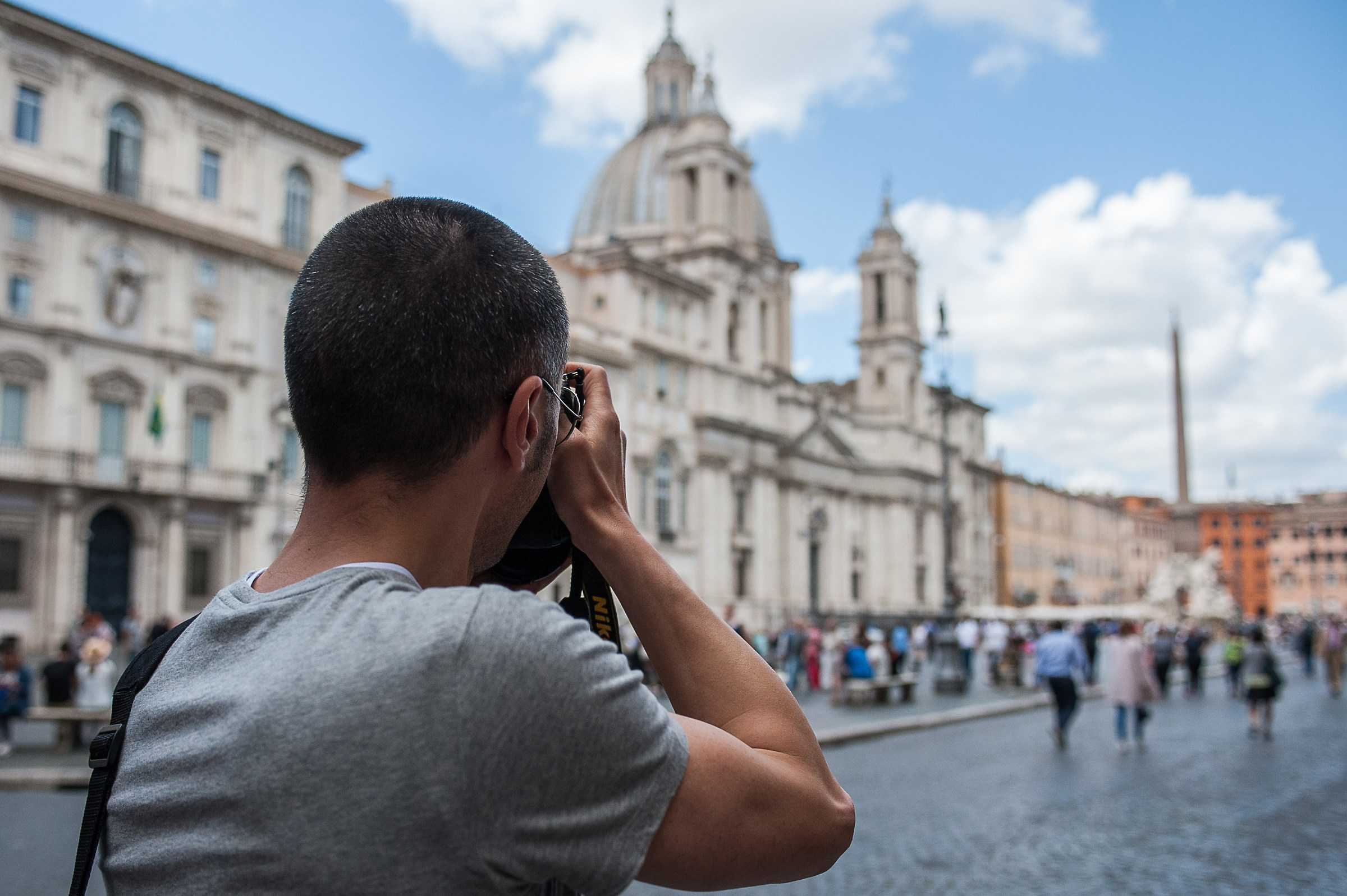 Photographing Piazza Navona