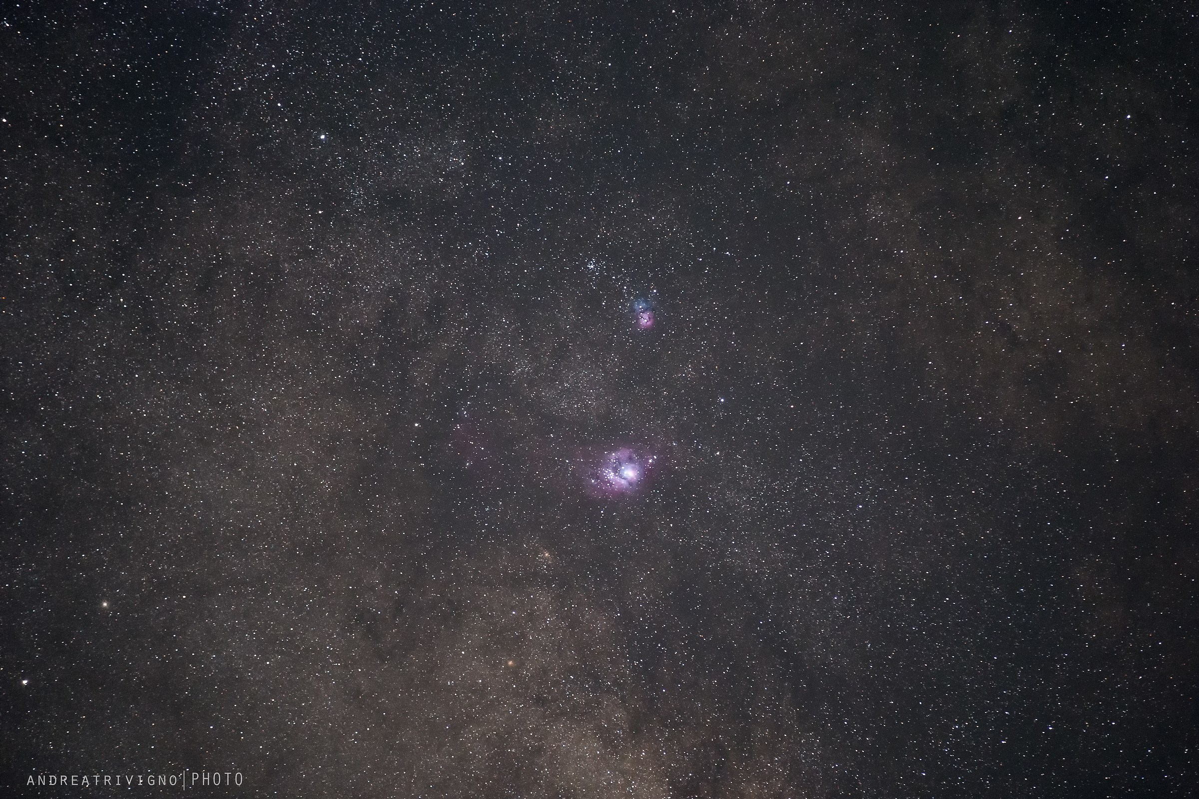 M8 (Lagoon) - M20 (Trifid)