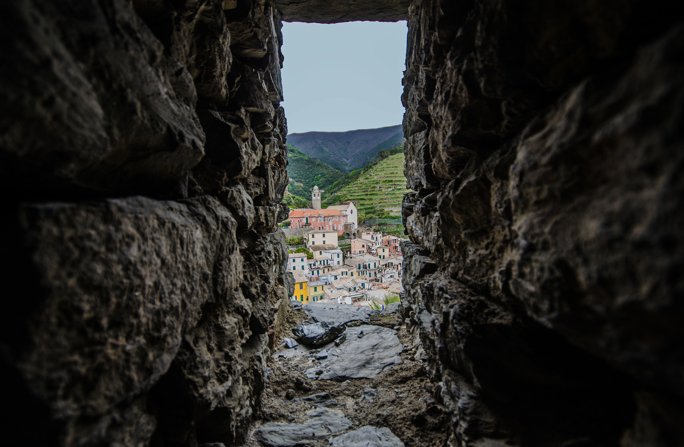 Scorcio di Vernazza dalla "sua" Torre