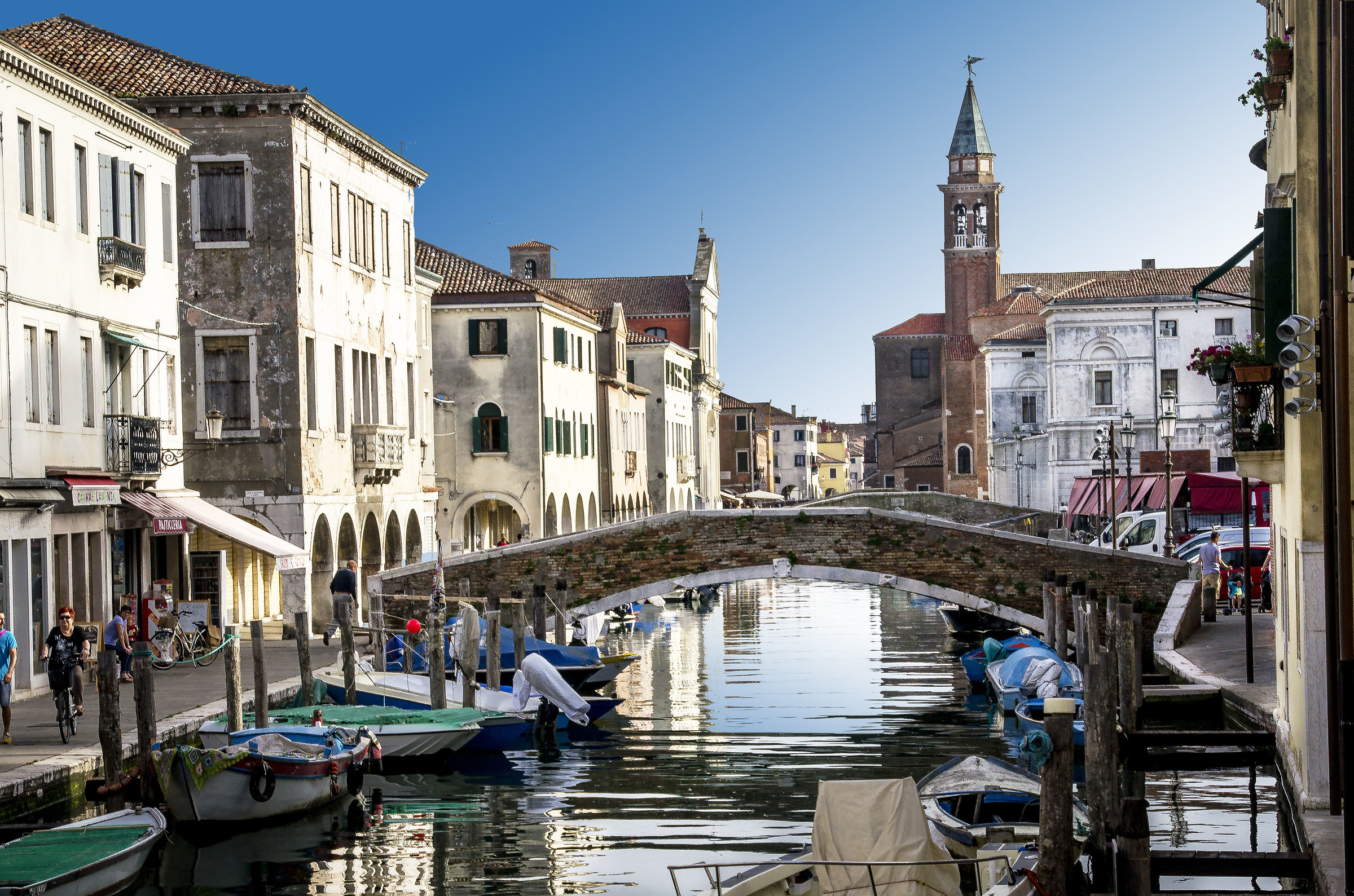 The Chioggia bridges